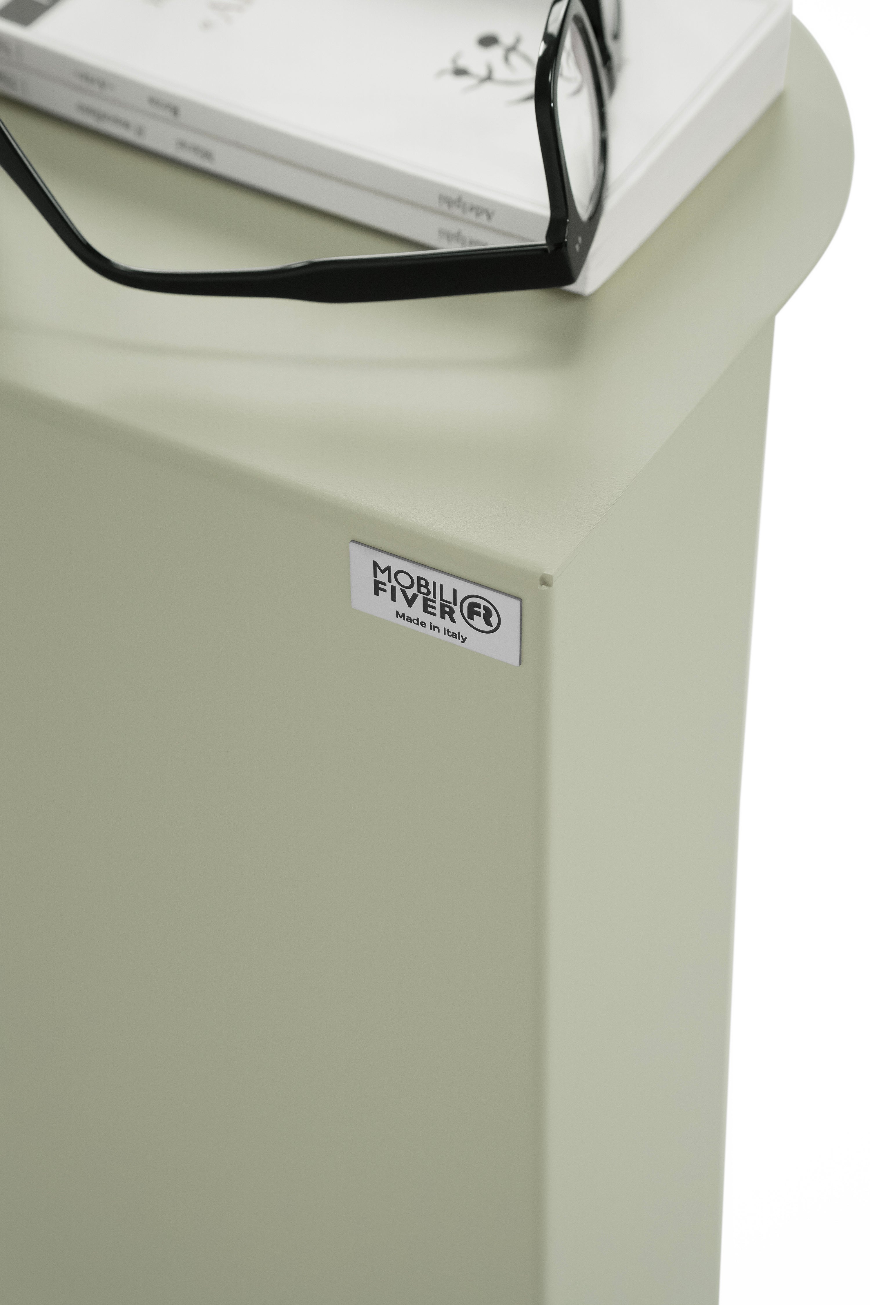 Camilla Metal Side Table, 31x24x45 cm, Beige - Detail image 4