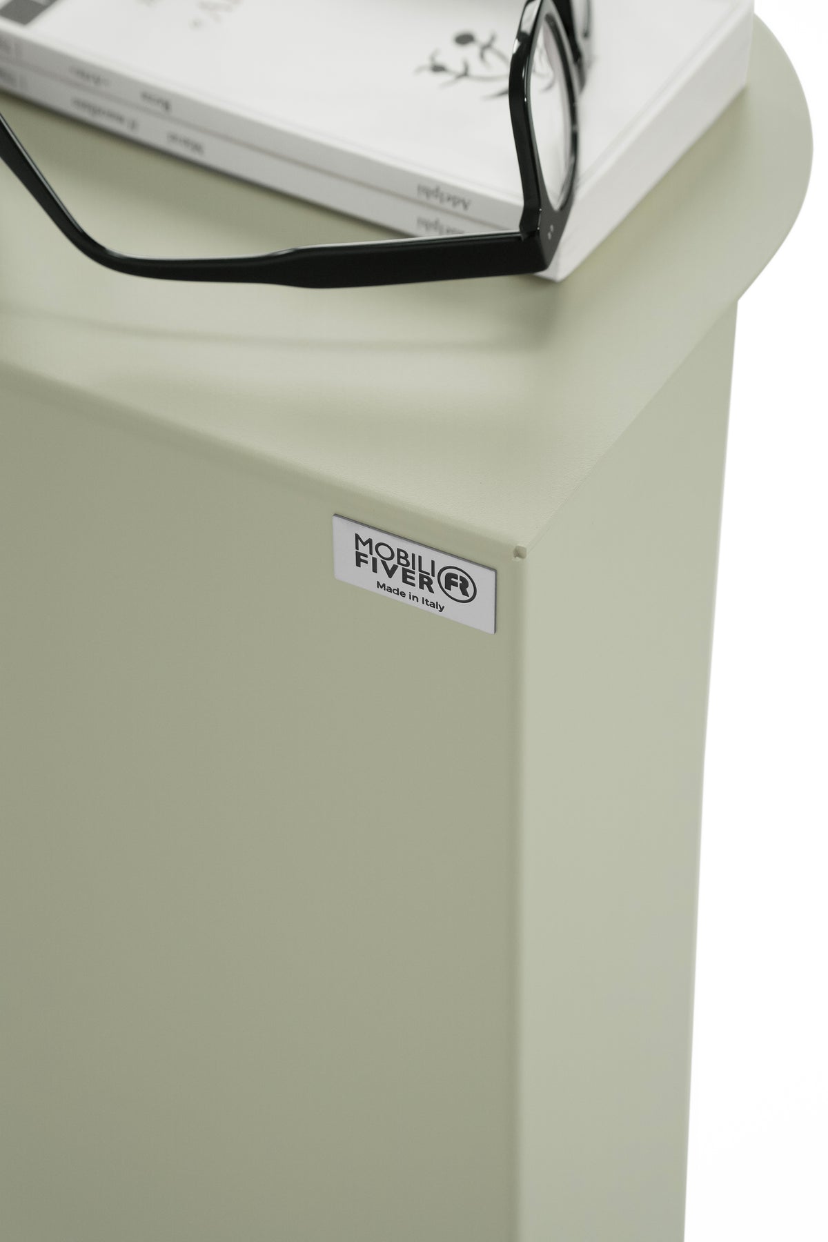 Beistelltisch aus Metall Camilla, 30x22,5x45 cm, Beige - Detailbild 3