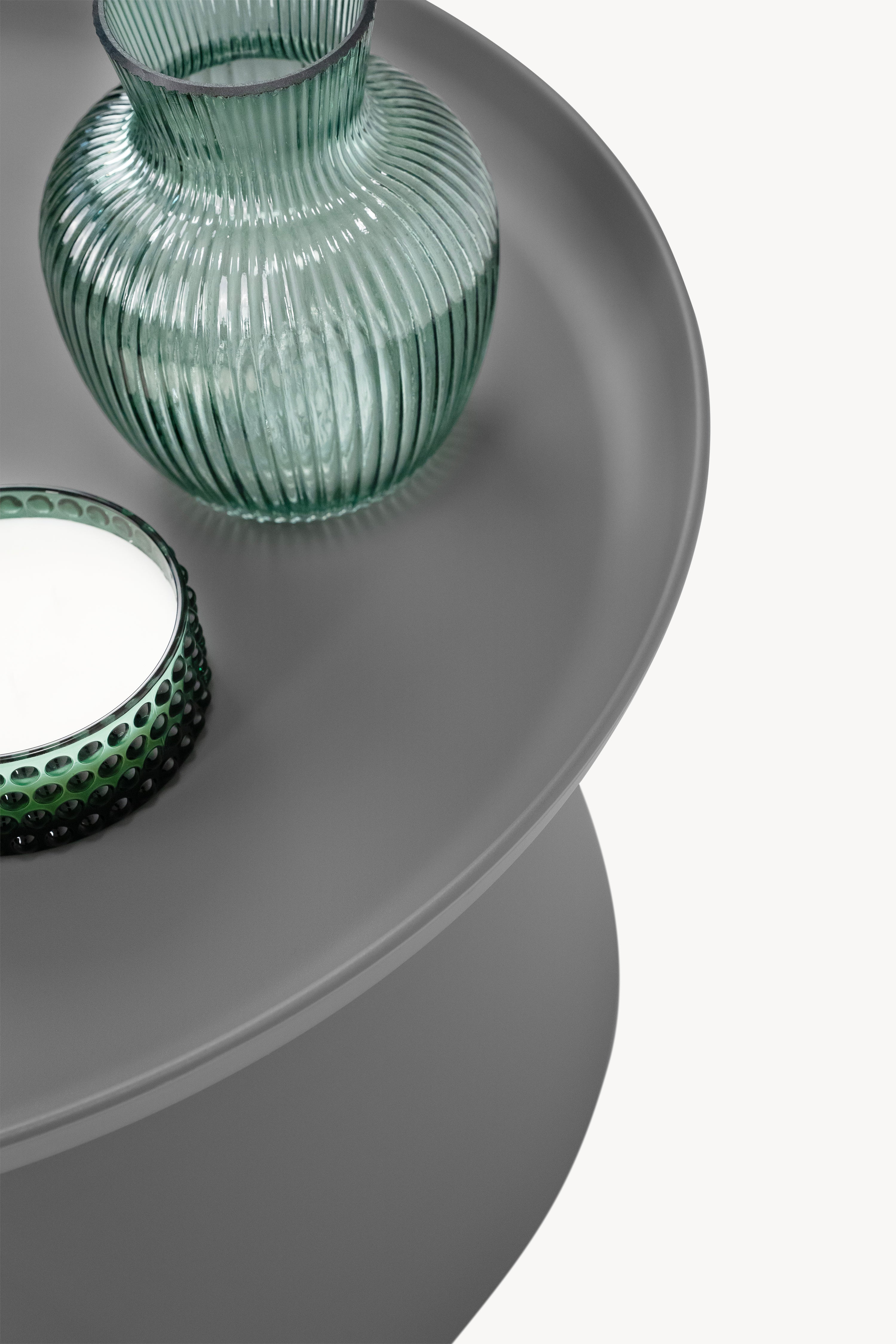 Round coffee table Olivia, 70x70x36 cm, Grey - Detail image 7