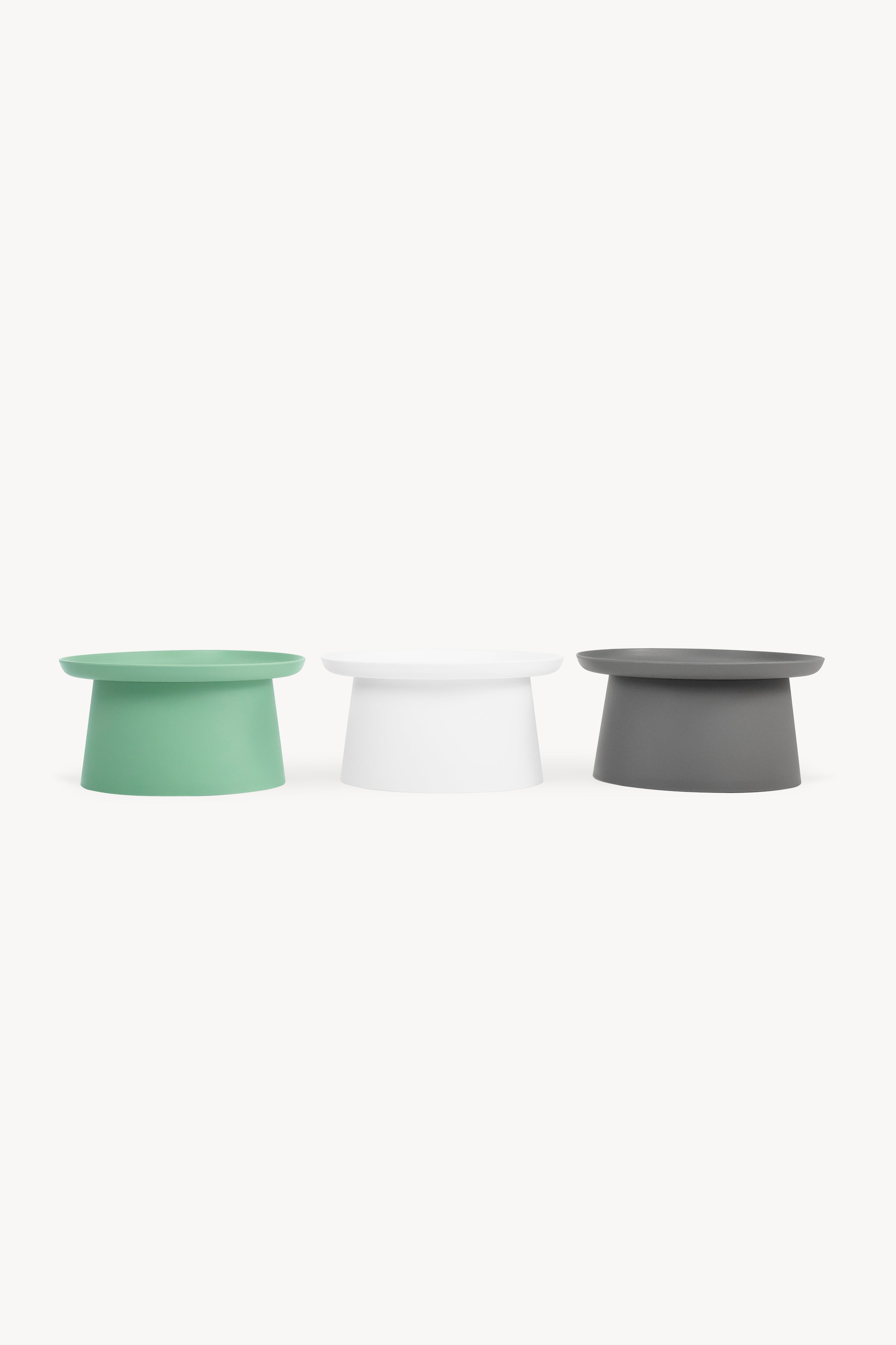 Table basse ronde Olivia, 70x70x36 cm, Vert - Image de détail 4