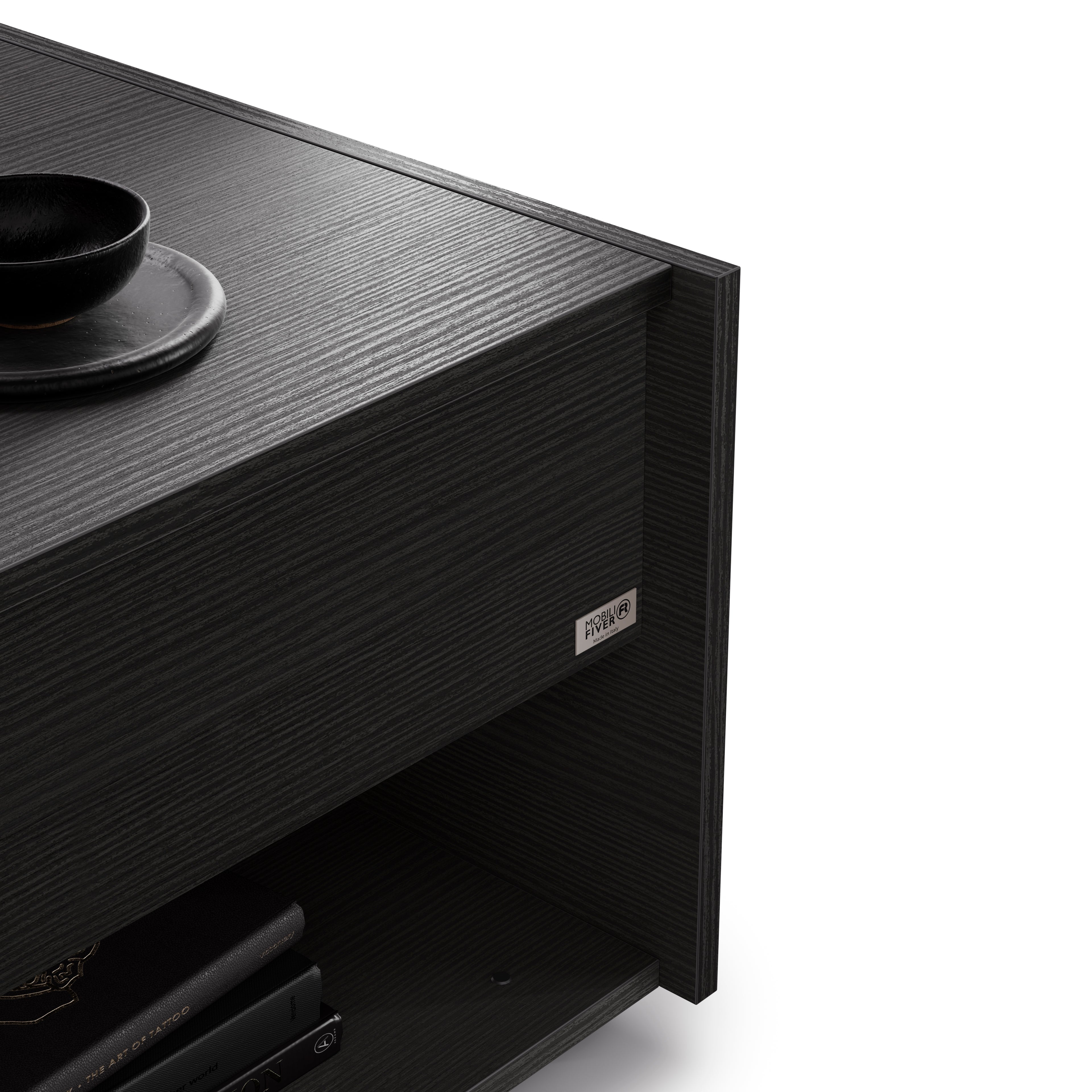 Table Basse Relevable Romina, Frêne Noir - Detail image 4