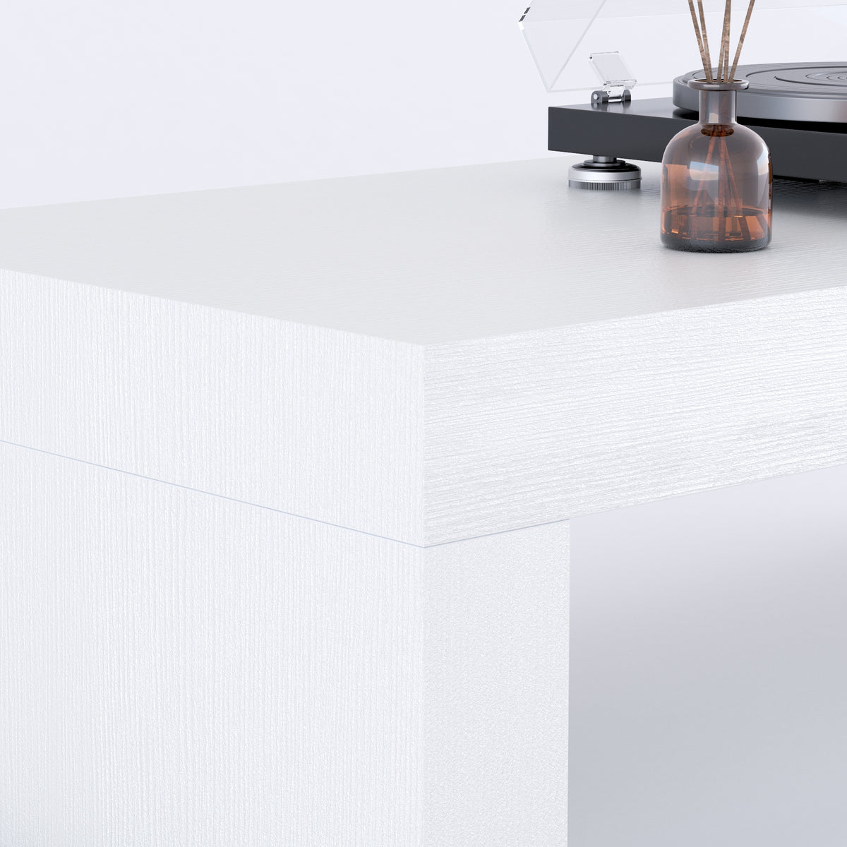 Evolution High Table 120x40, Ashwood White - Detail image 1