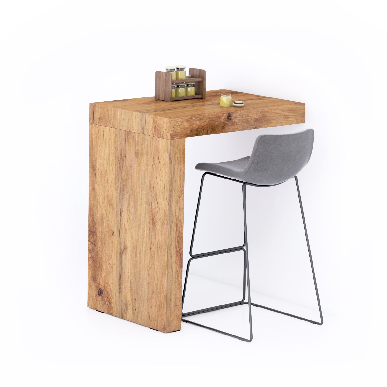 Péninsule Evolution 90x60, Bois Rustique