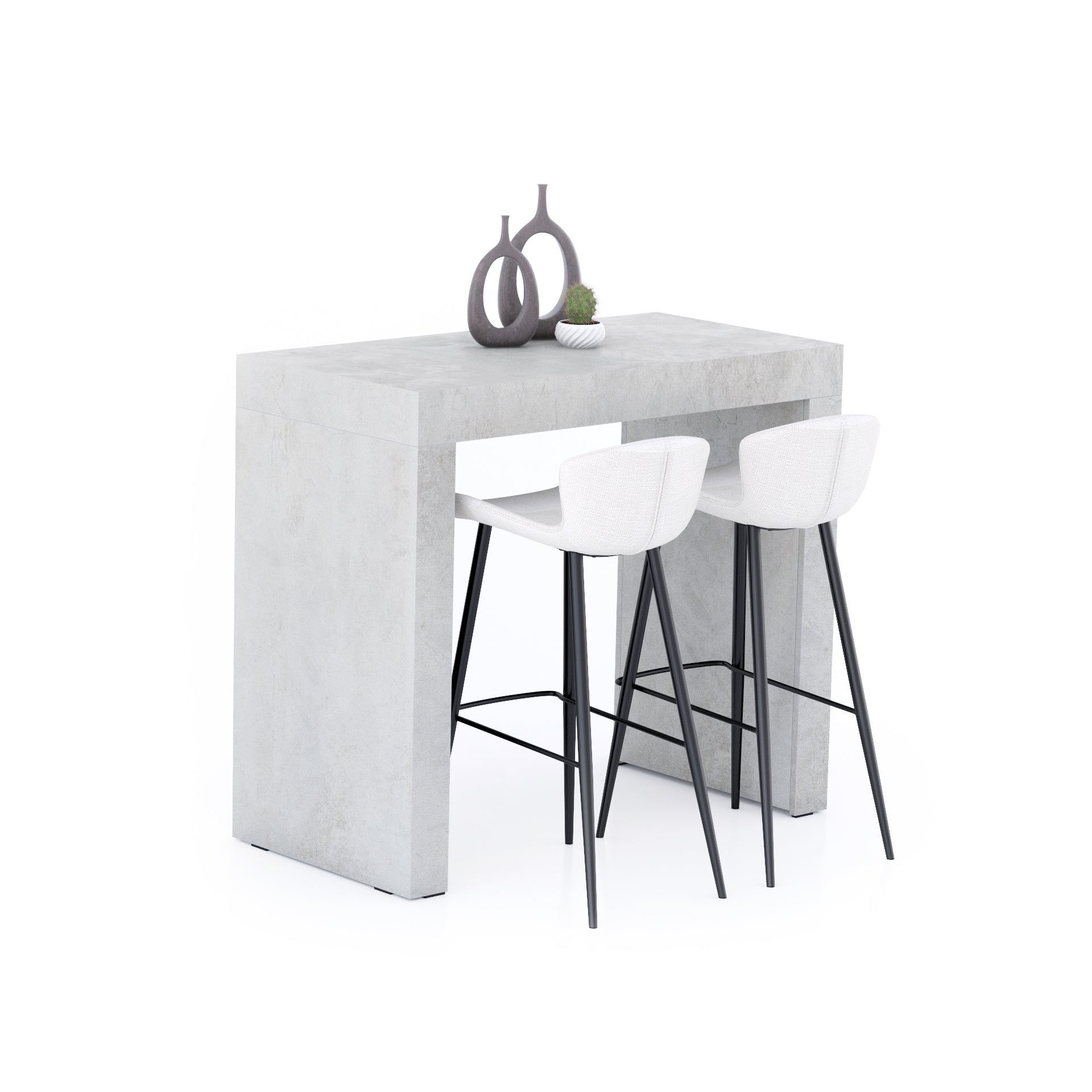 Tavolo Alto Evolution 120x60, Grigio Cemento - Immagine principale