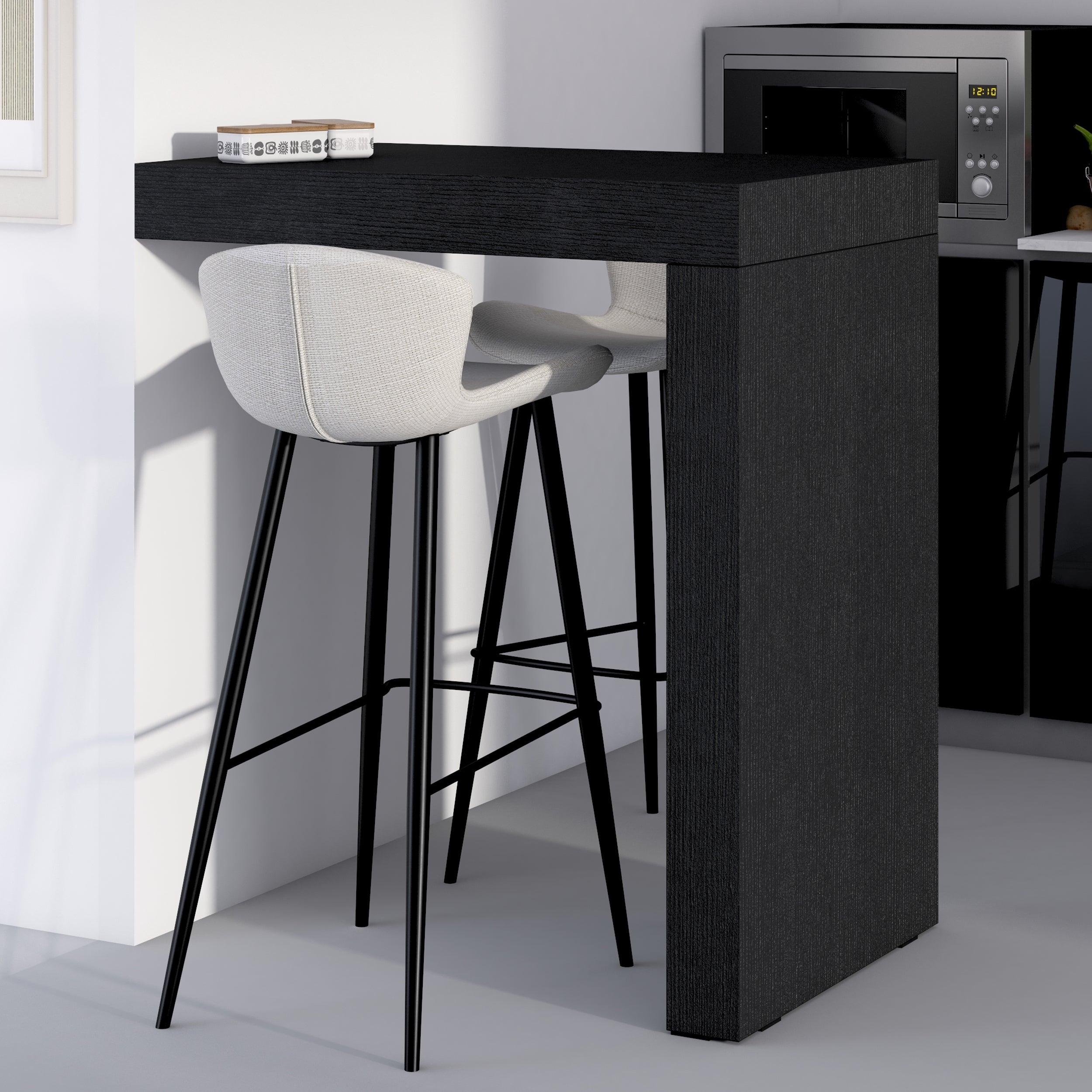 Péninsule Evolution 90x60, Bois Rustique - Set image 1