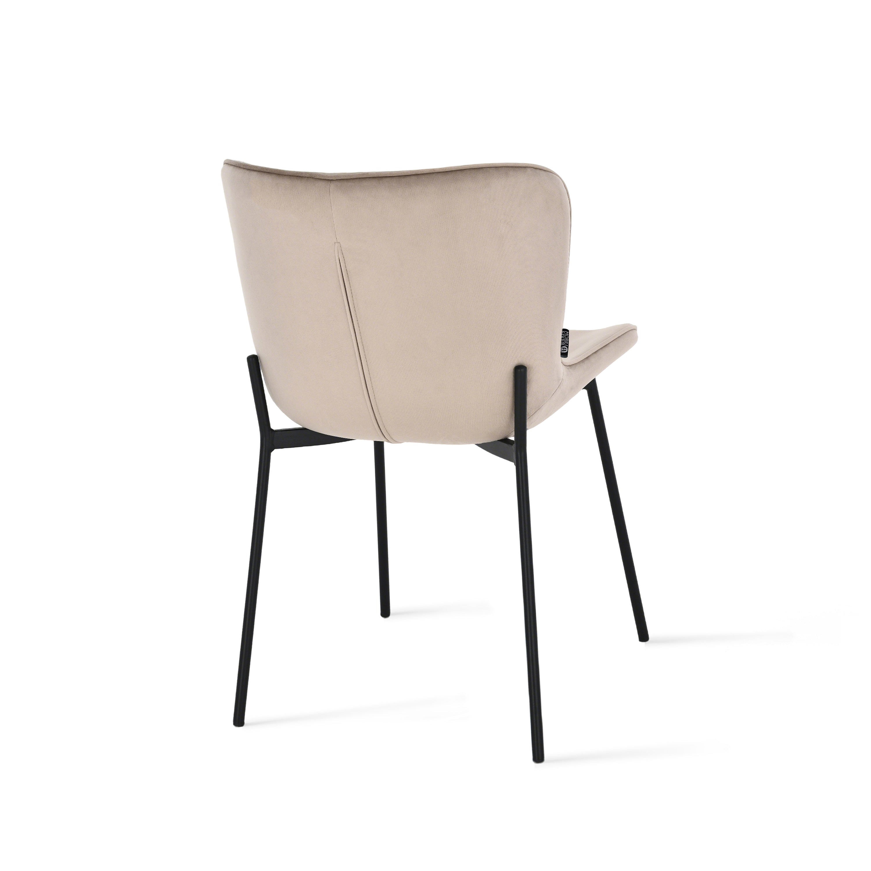 Ambra Samtstühle, 2er-Set, Beige - Detail image 9