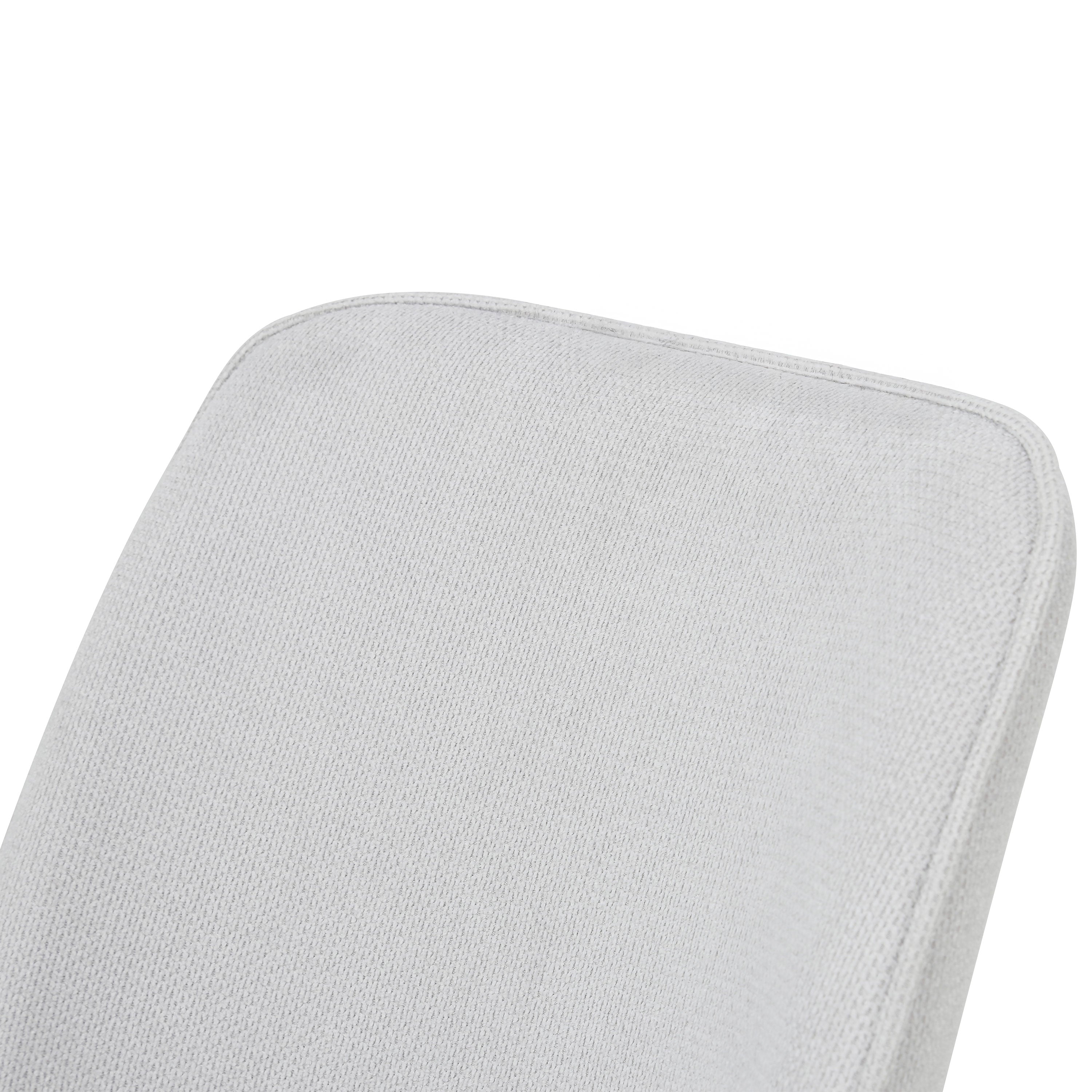 Agata Fabric Chairs, Set of 2, Ice White - Detail image 7