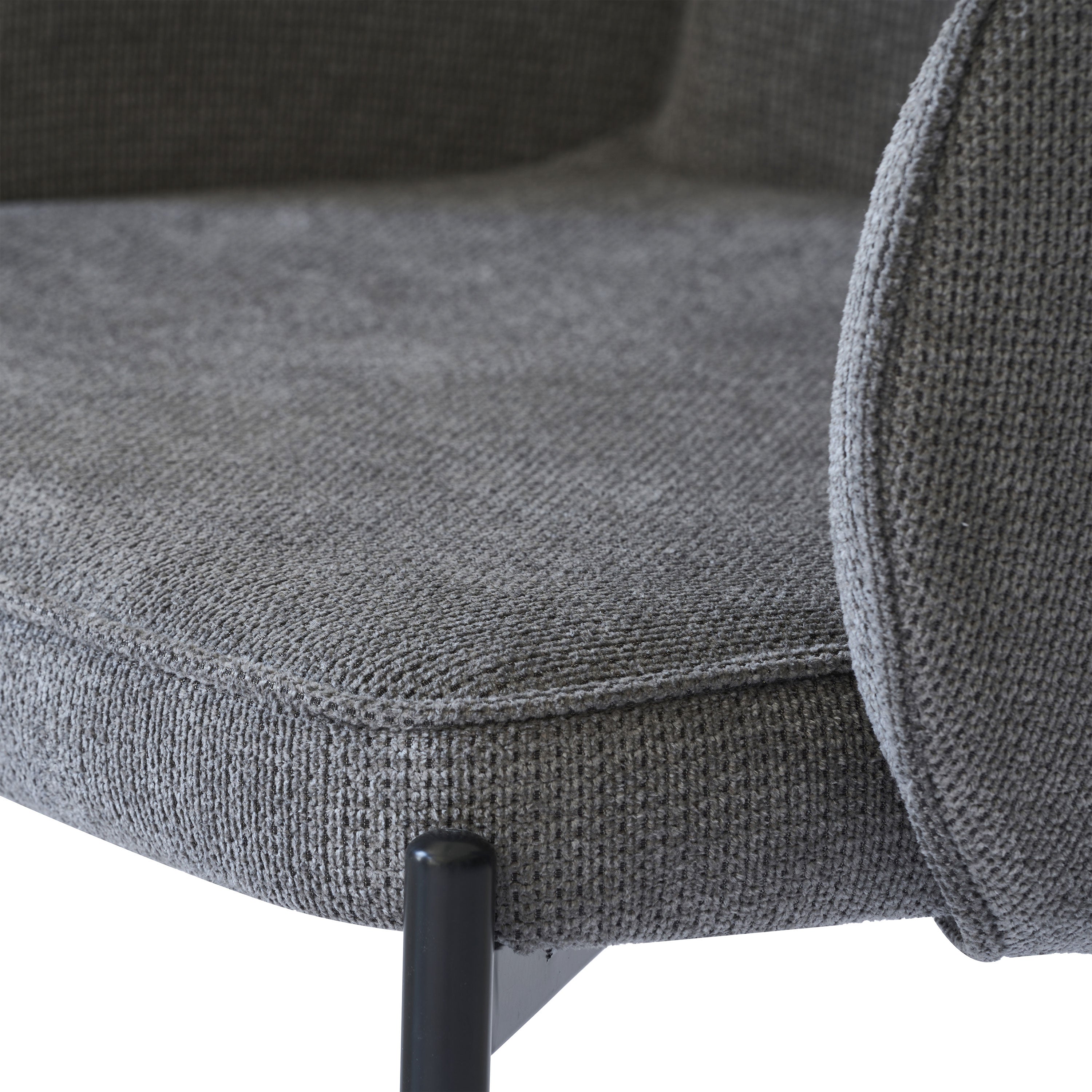 Agata Stoffstühle, 2er-Set, Anthrazit - Detail image 9