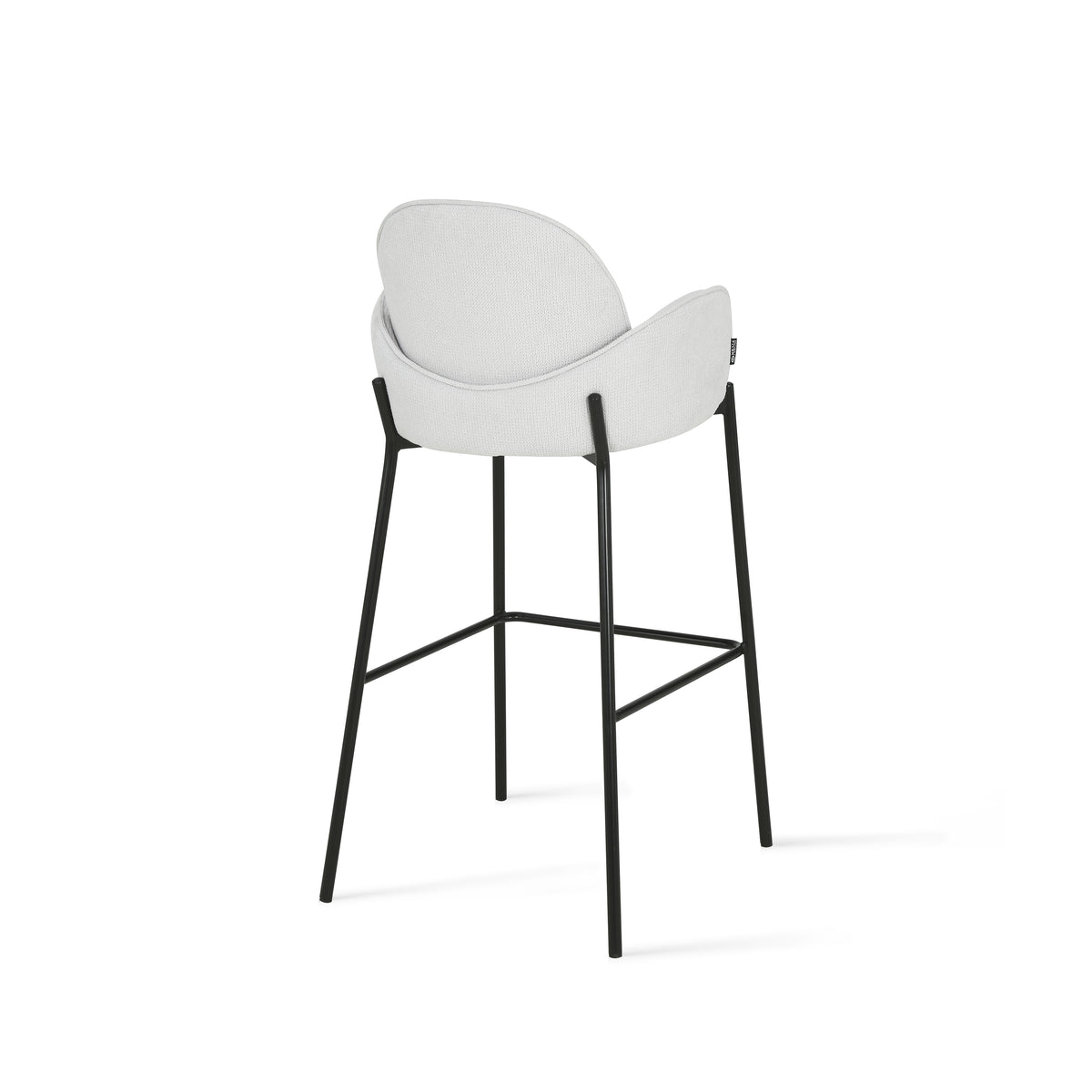 Agata stoffen Krukken, Set van 2, IJswit - Detailafbeelding 6