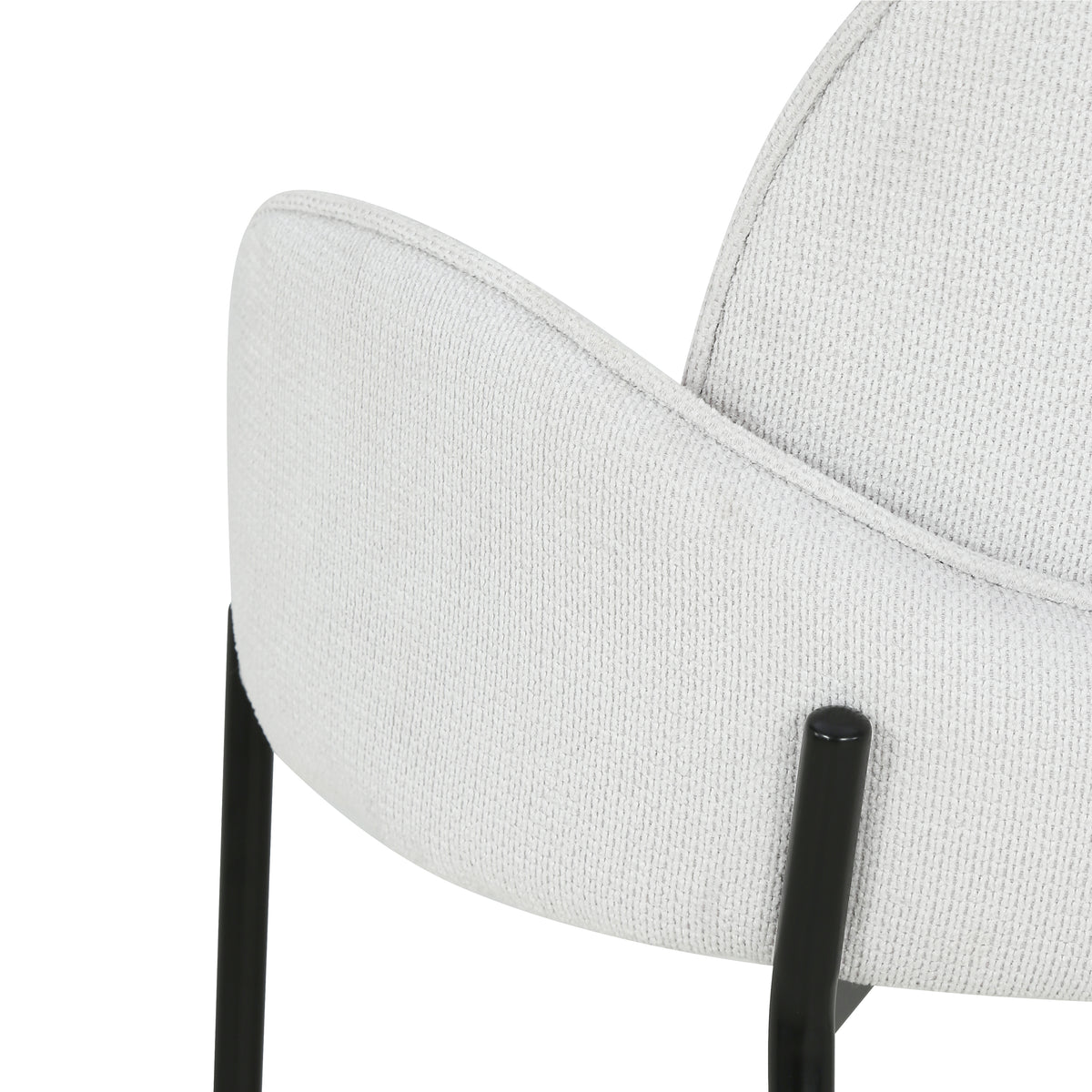 Agata stoffen Krukken, Set van 2, IJswit - Detailafbeelding 8