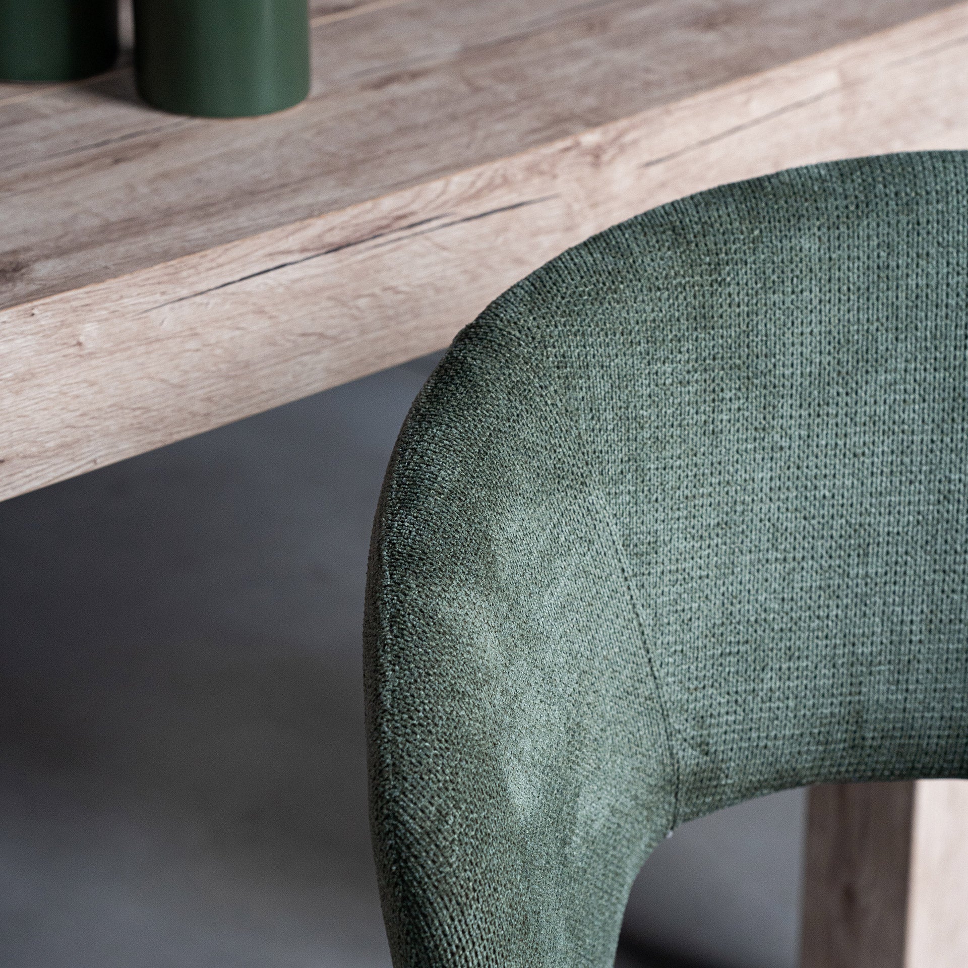 Alice Fabric Chairs, Set of 2, Forest Green - Set image 2