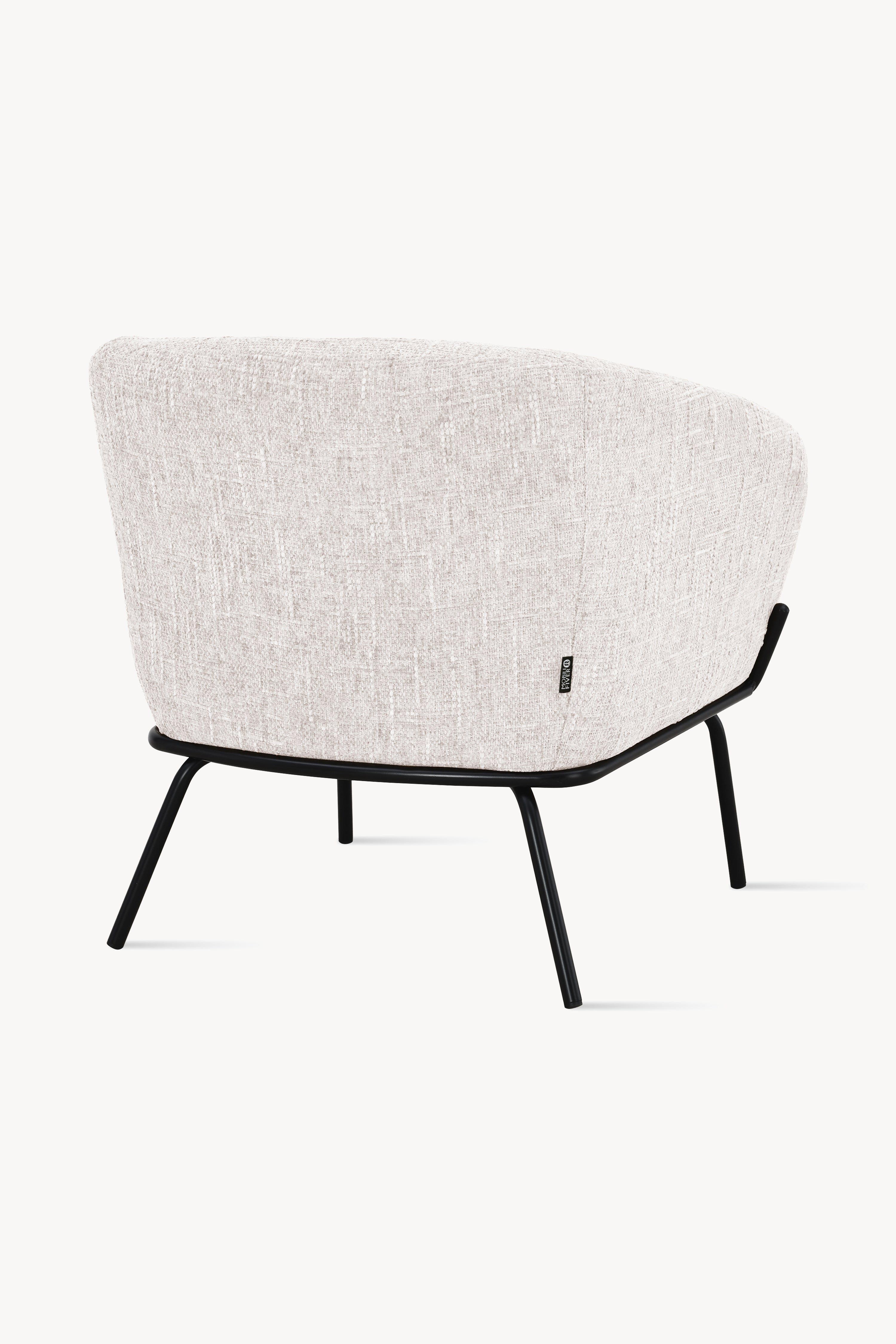 Poltrona in tessuto Davide, Beige - Immagine dettaglio 6