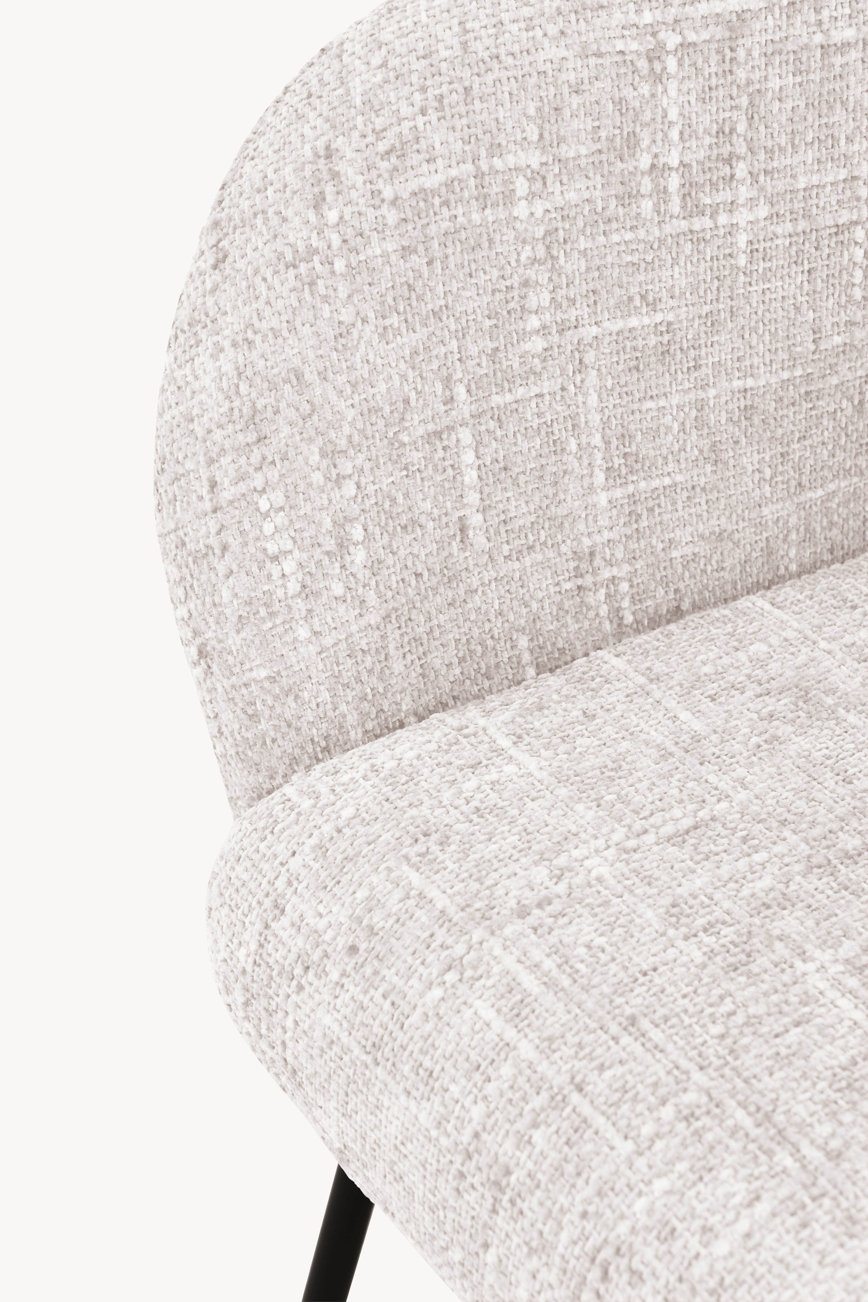 Poltrona in tessuto Davide, Beige - Immagine dettaglio 8