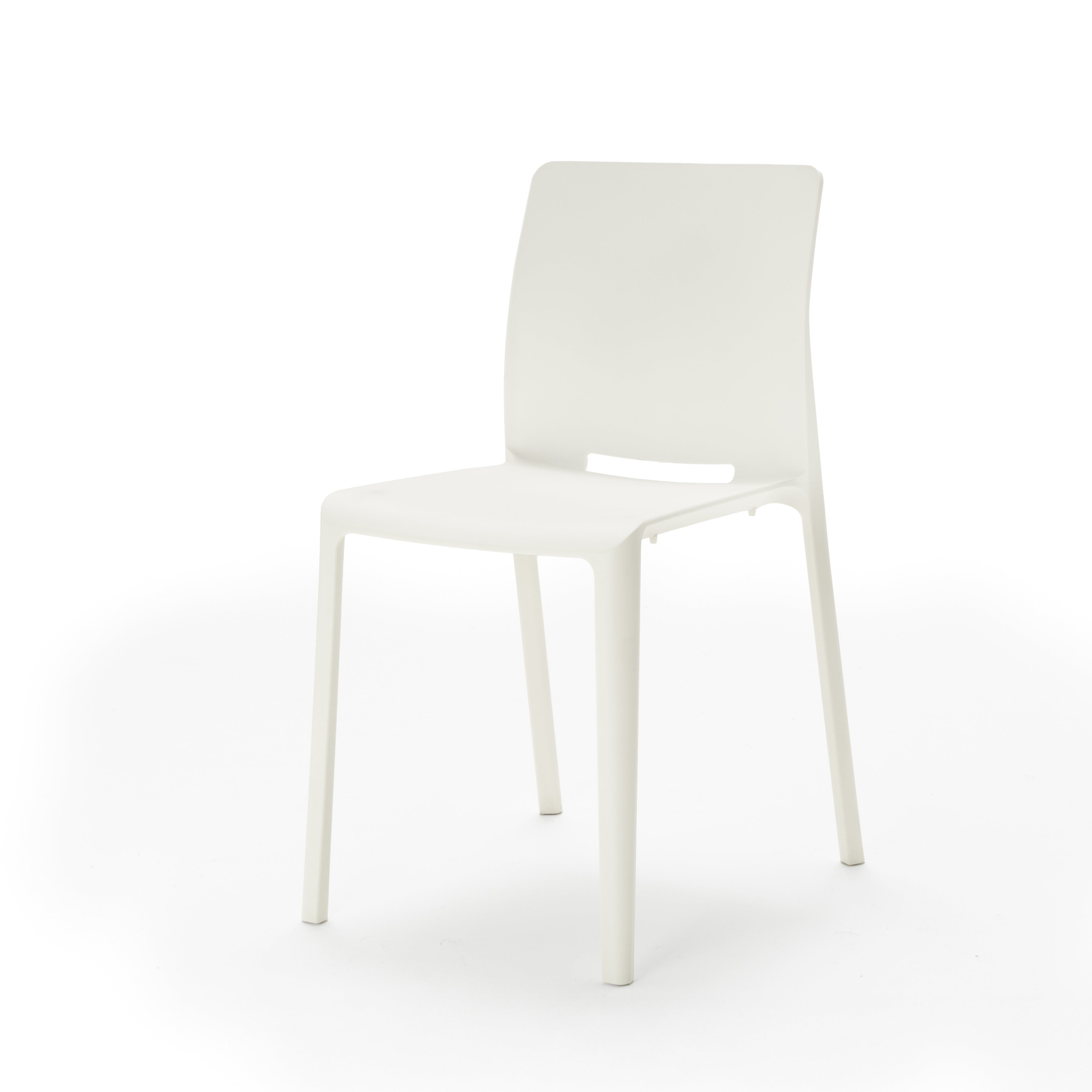 Sedie Emma, Set da 4, Bianco