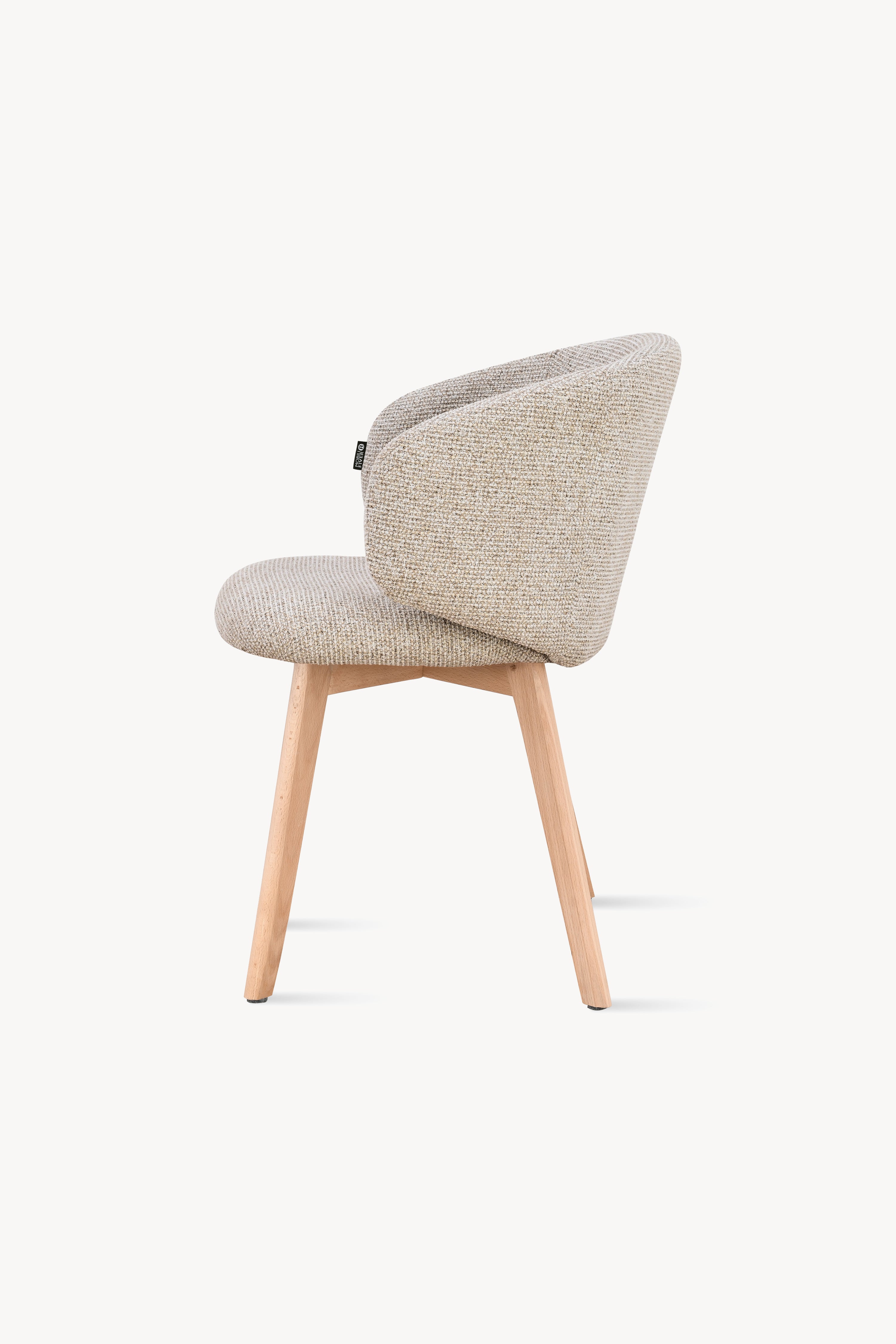 Federica Fabric Chairs, Set of 2, Beige - Detail image 10