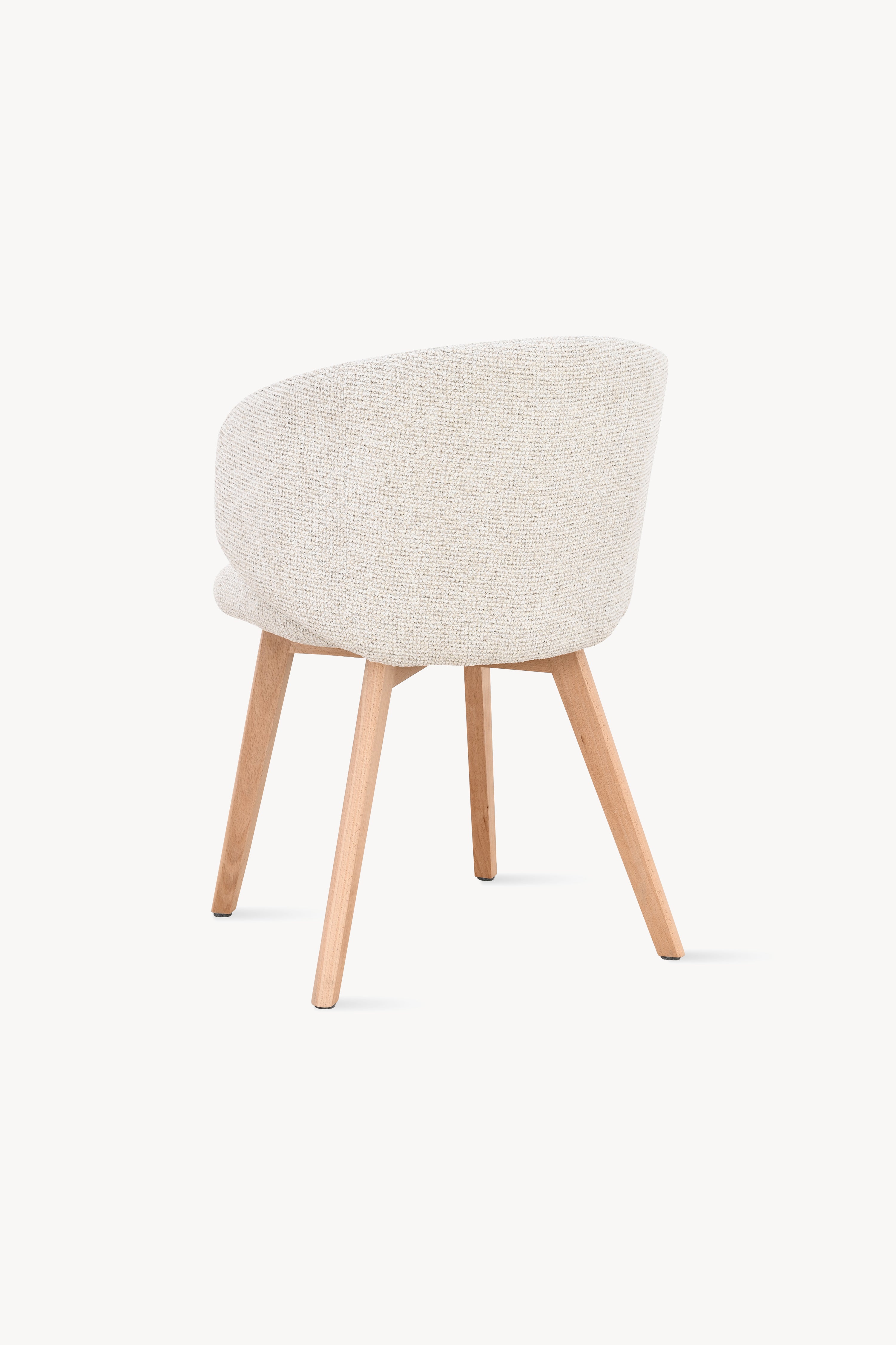 Stühle aus Stoff Federica, 2er-Set, Cremeweiß - Detailbild 9