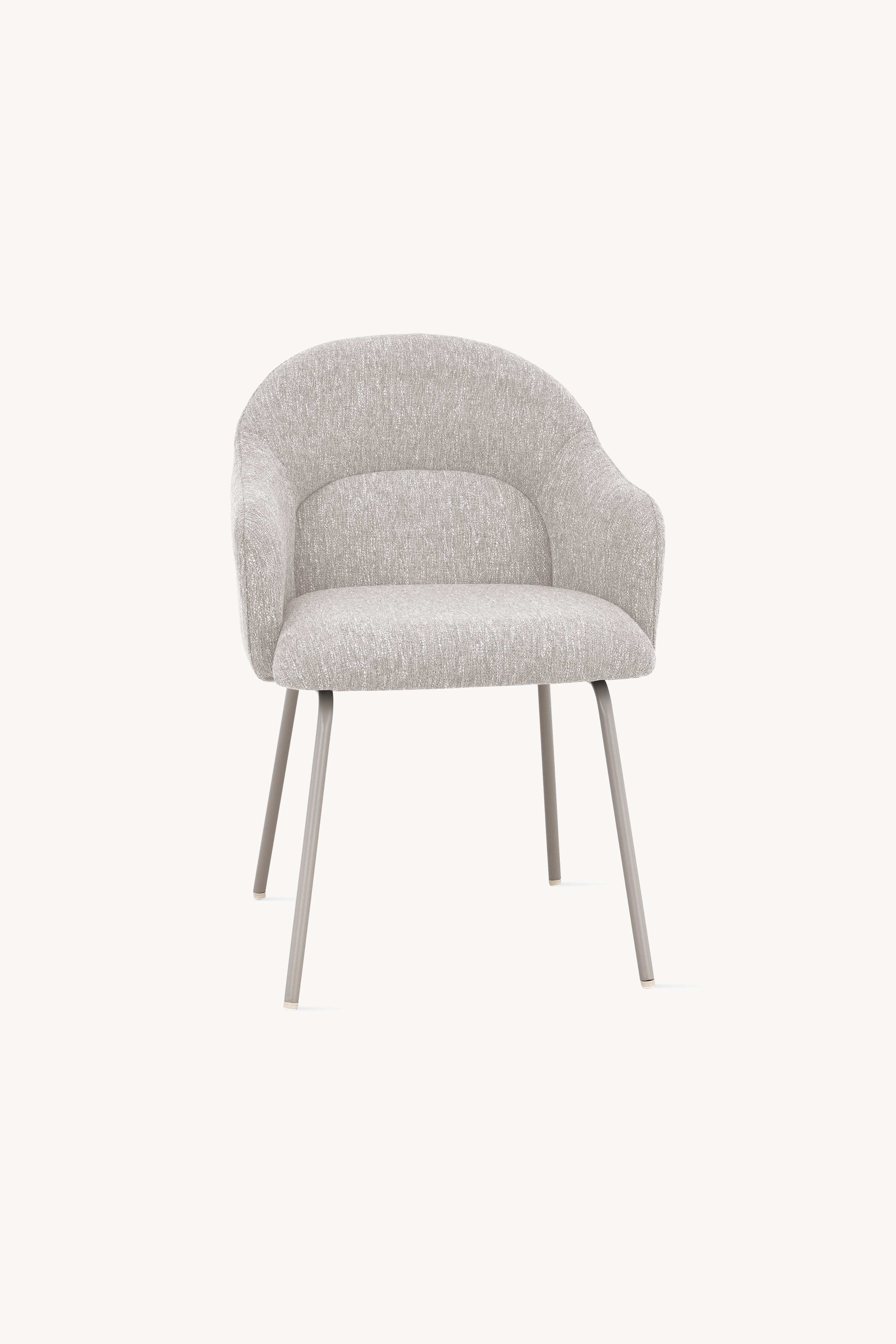 Stühle aus Stoff Giulia, 2er-Set, Beige - Detailbild 1