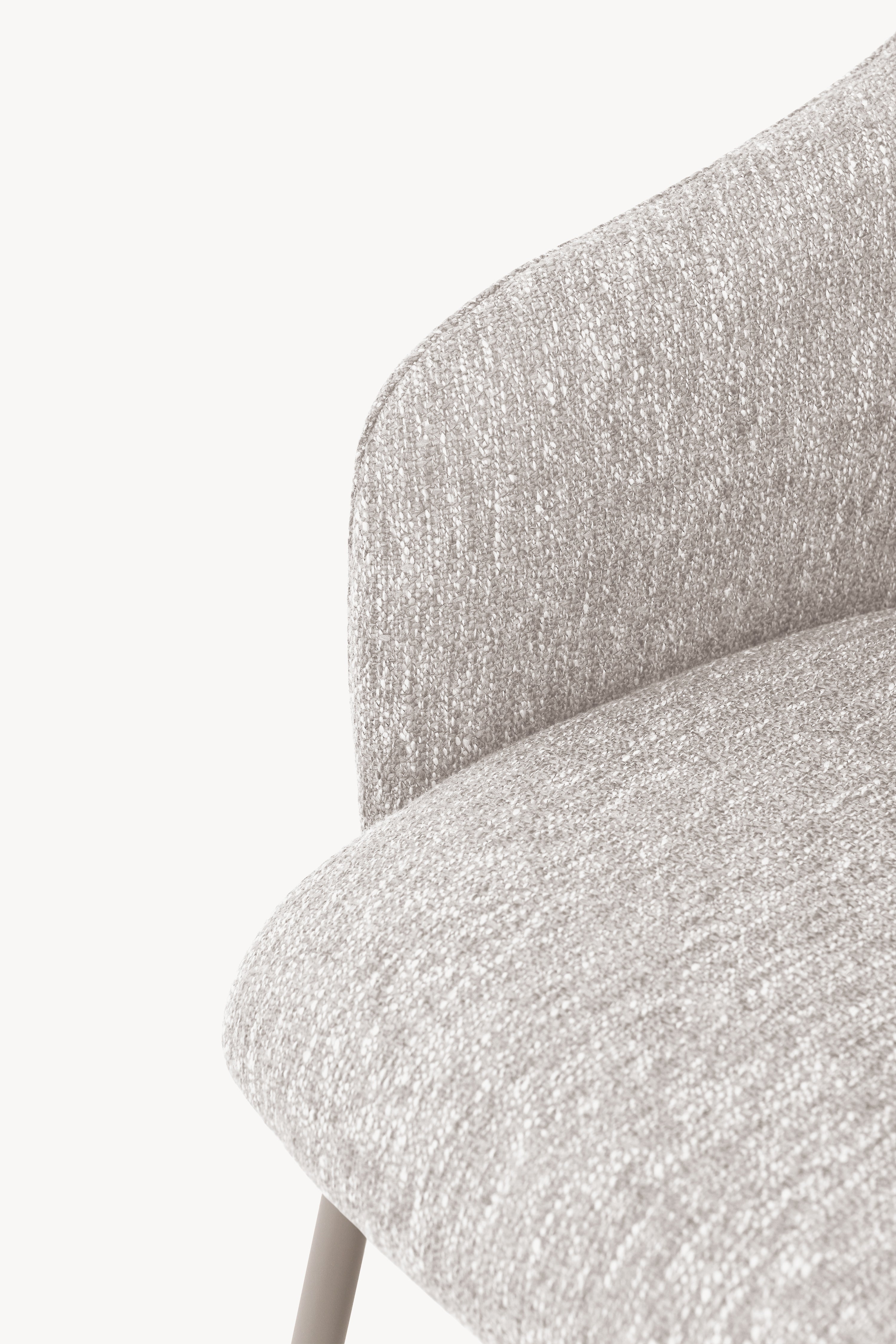 Stühle aus Stoff Giulia, 2er-Set, Beige - Detailbild 9