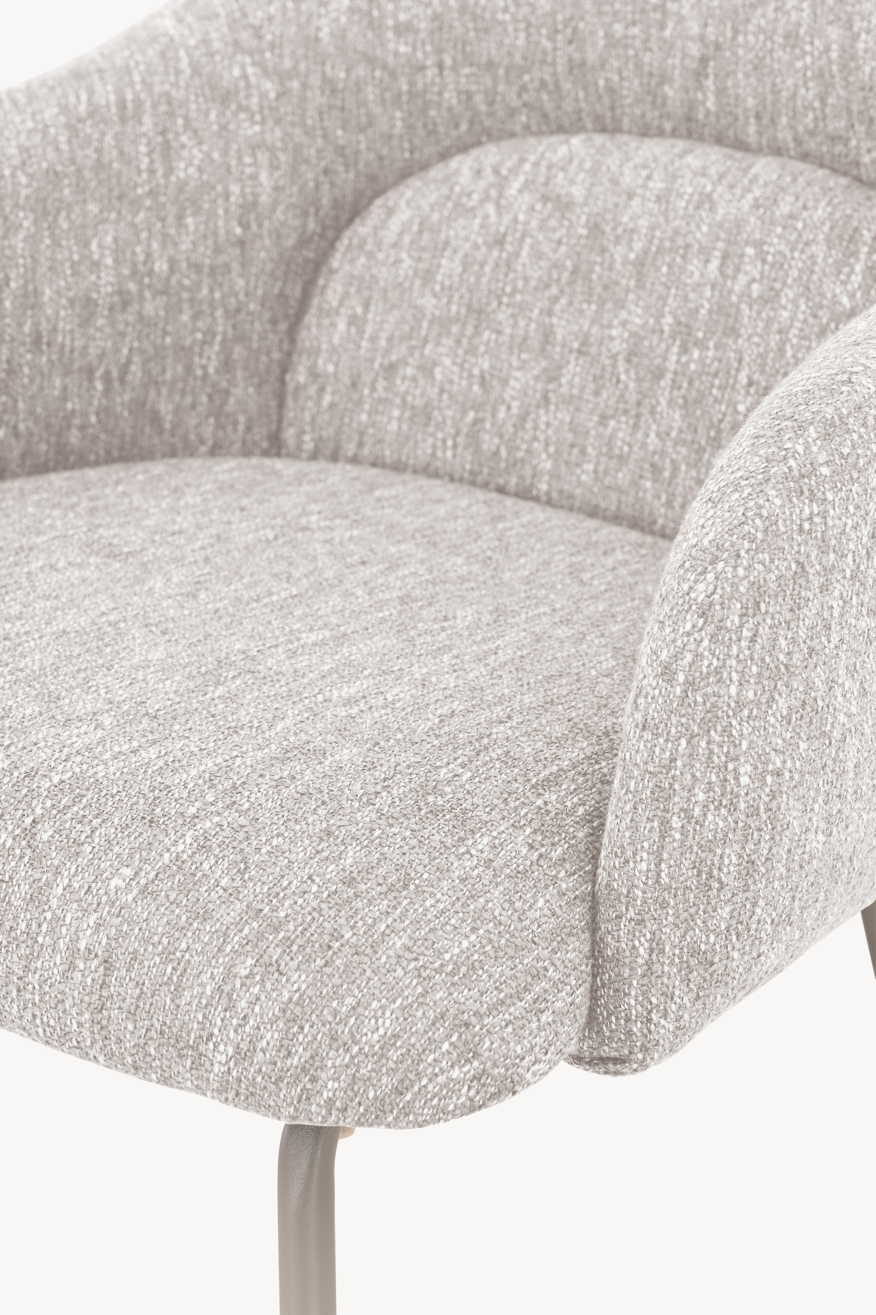 Stühle aus Stoff Giulia, 2er-Set, Beige - Detailbild 13