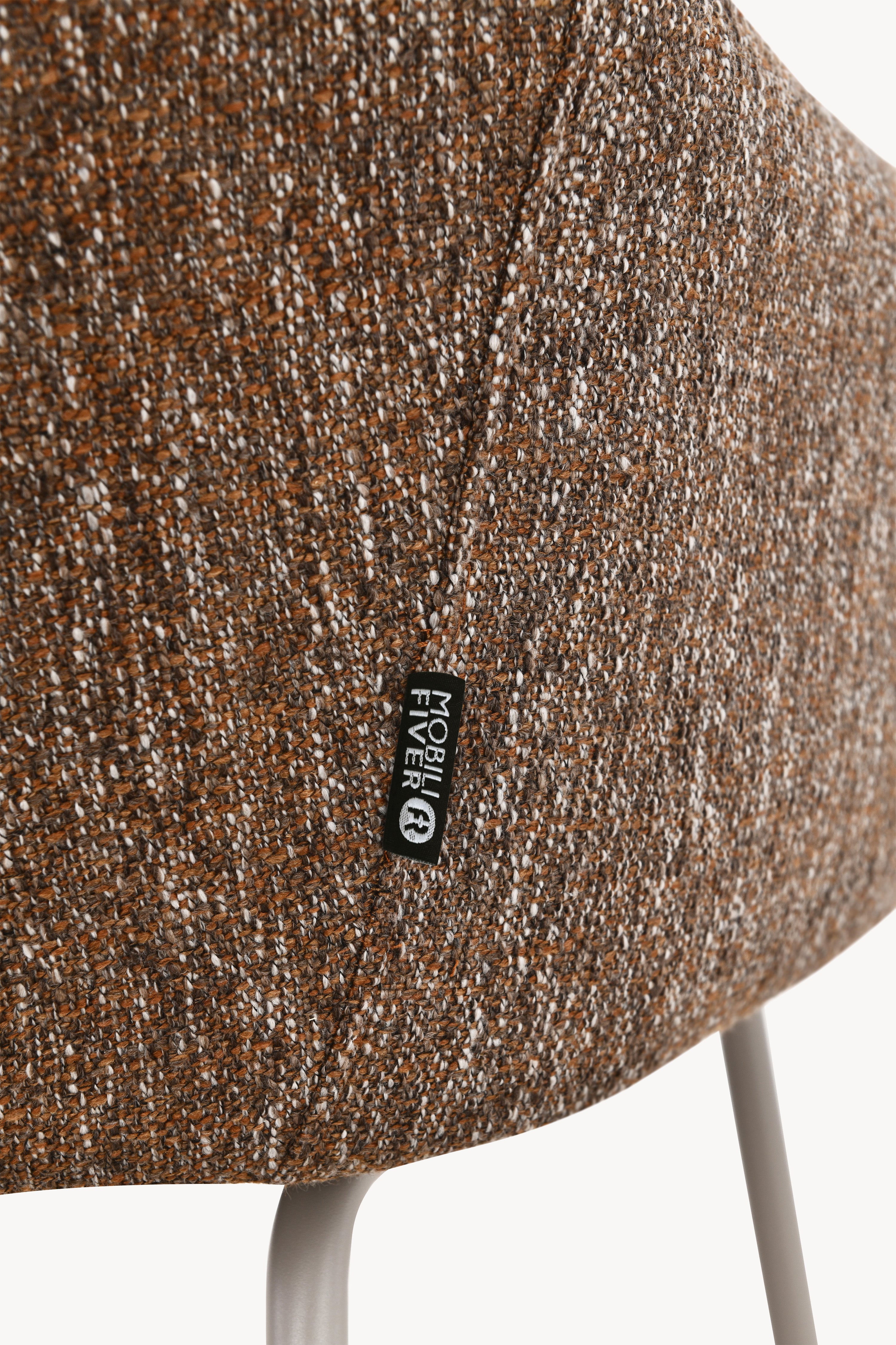Stühle aus Stoff Giulia, 2er-Set, Braun - Detailbild 16
