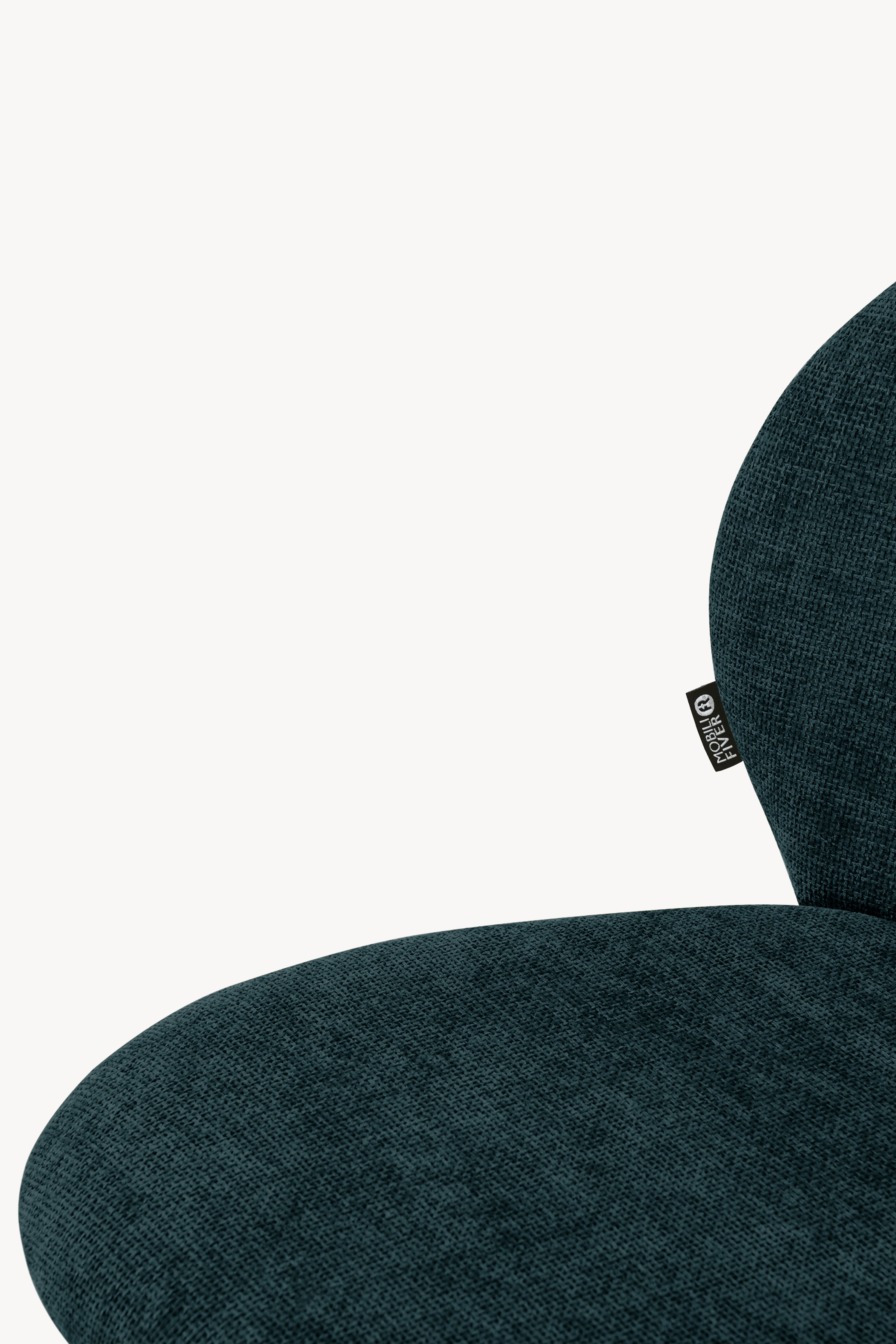Sedie in tessuto Icaro, Set da 2, Verde - Immagine dettaglio 4