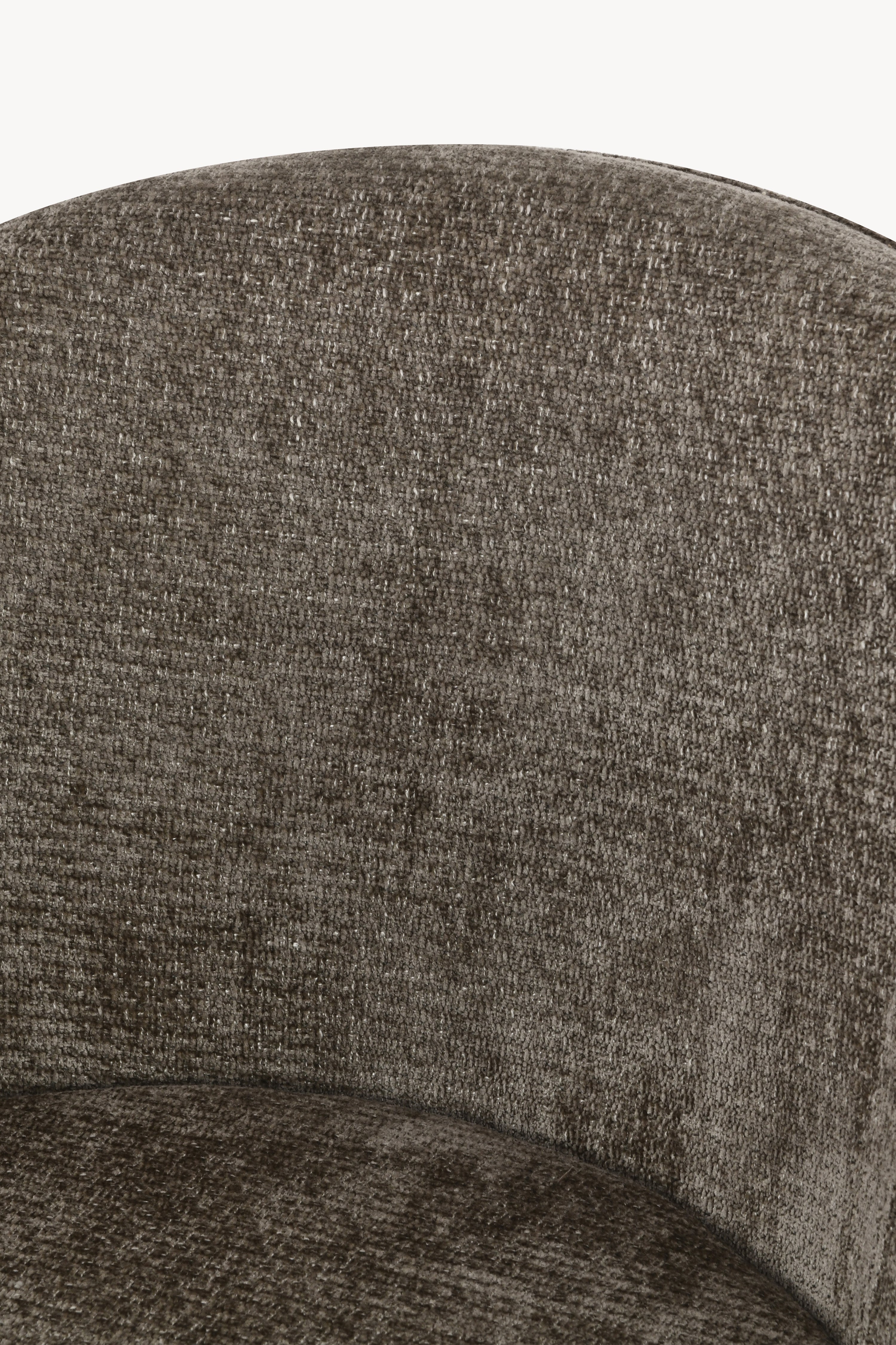 Sessel aus Stoff Marco, Dunkelgrau - Detailbild 8