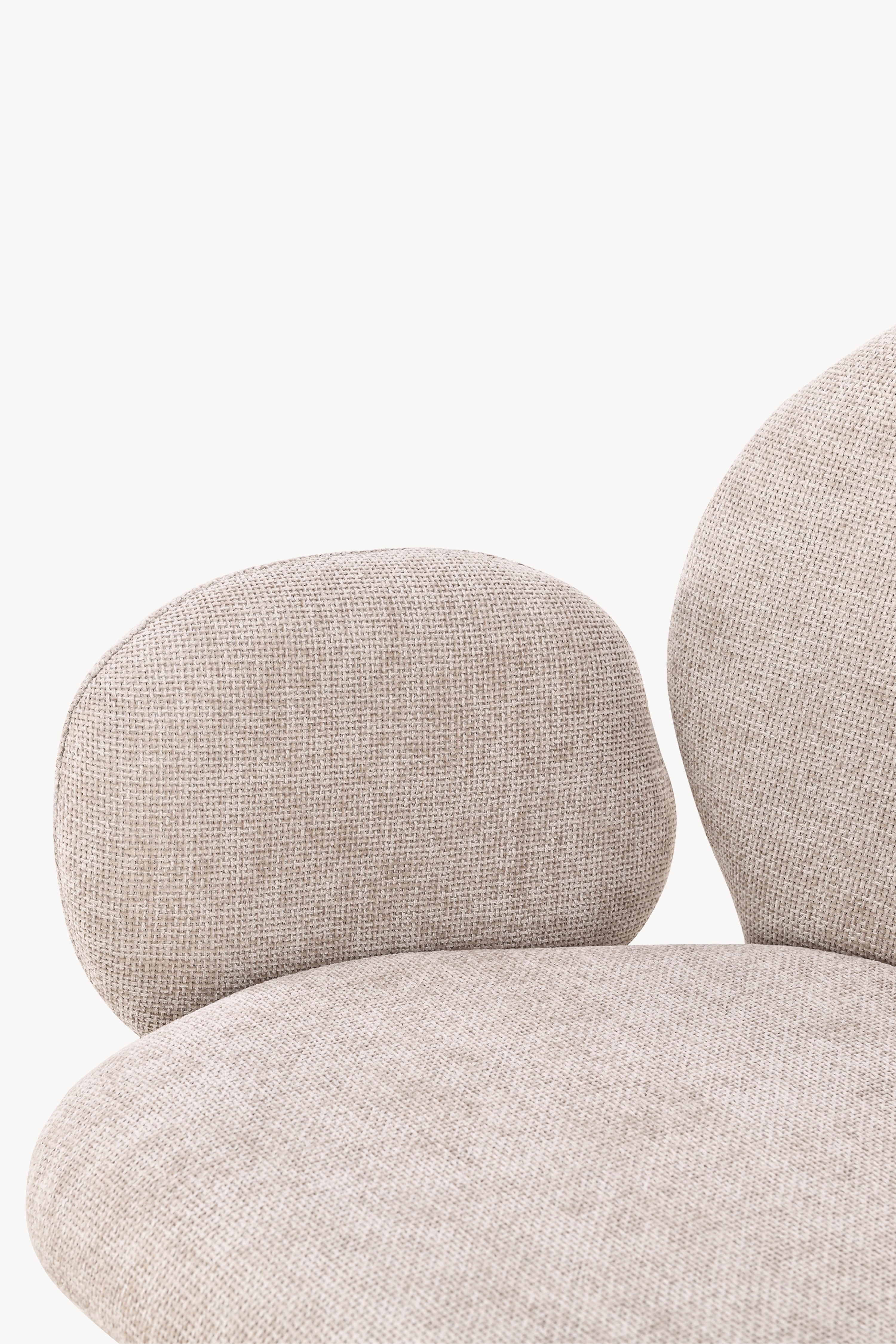 Sedie in tessuto Micky, Set da 2, Beige - Immagine dettaglio 13