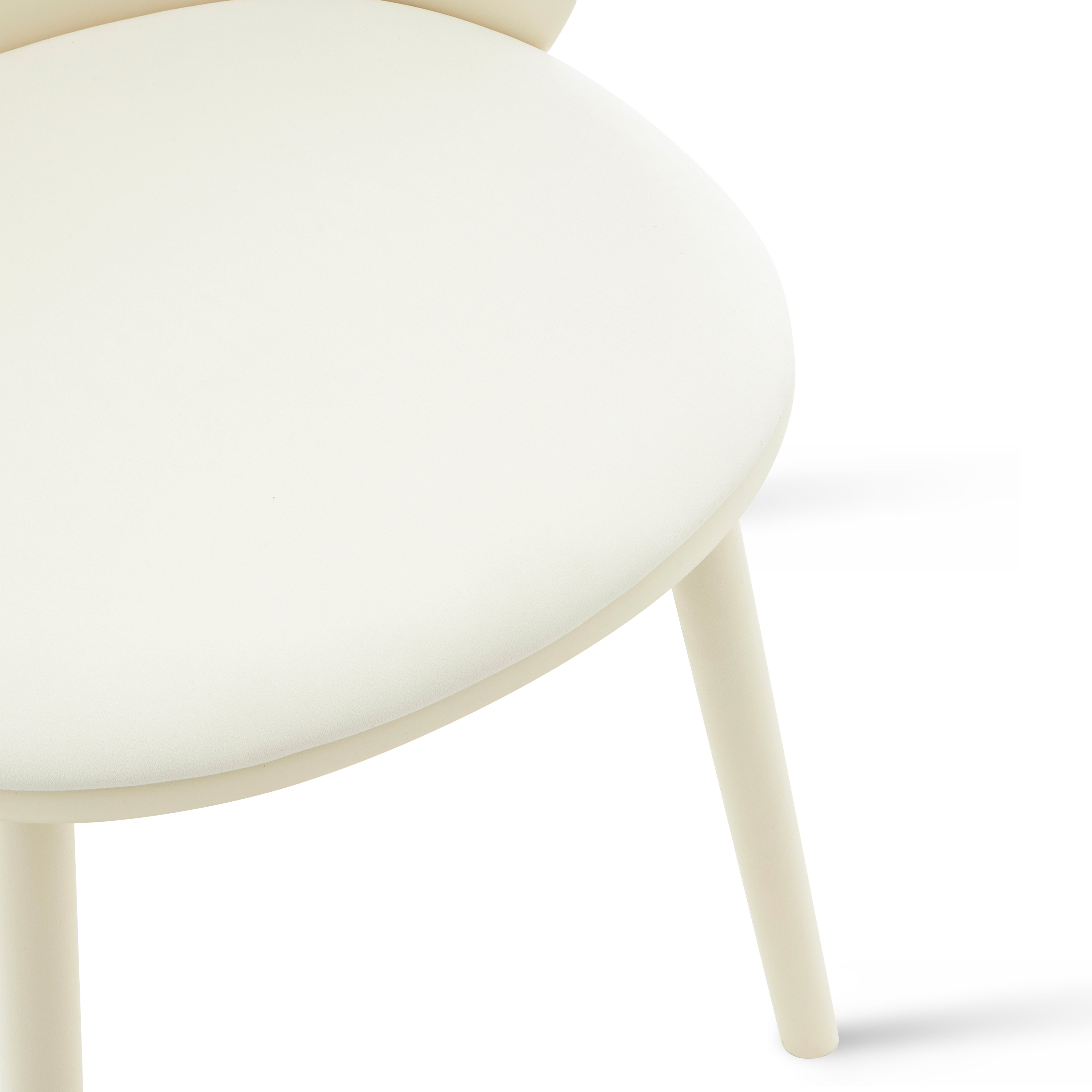 Sillas Melissa, set de 4, Blanco - Detail image 7