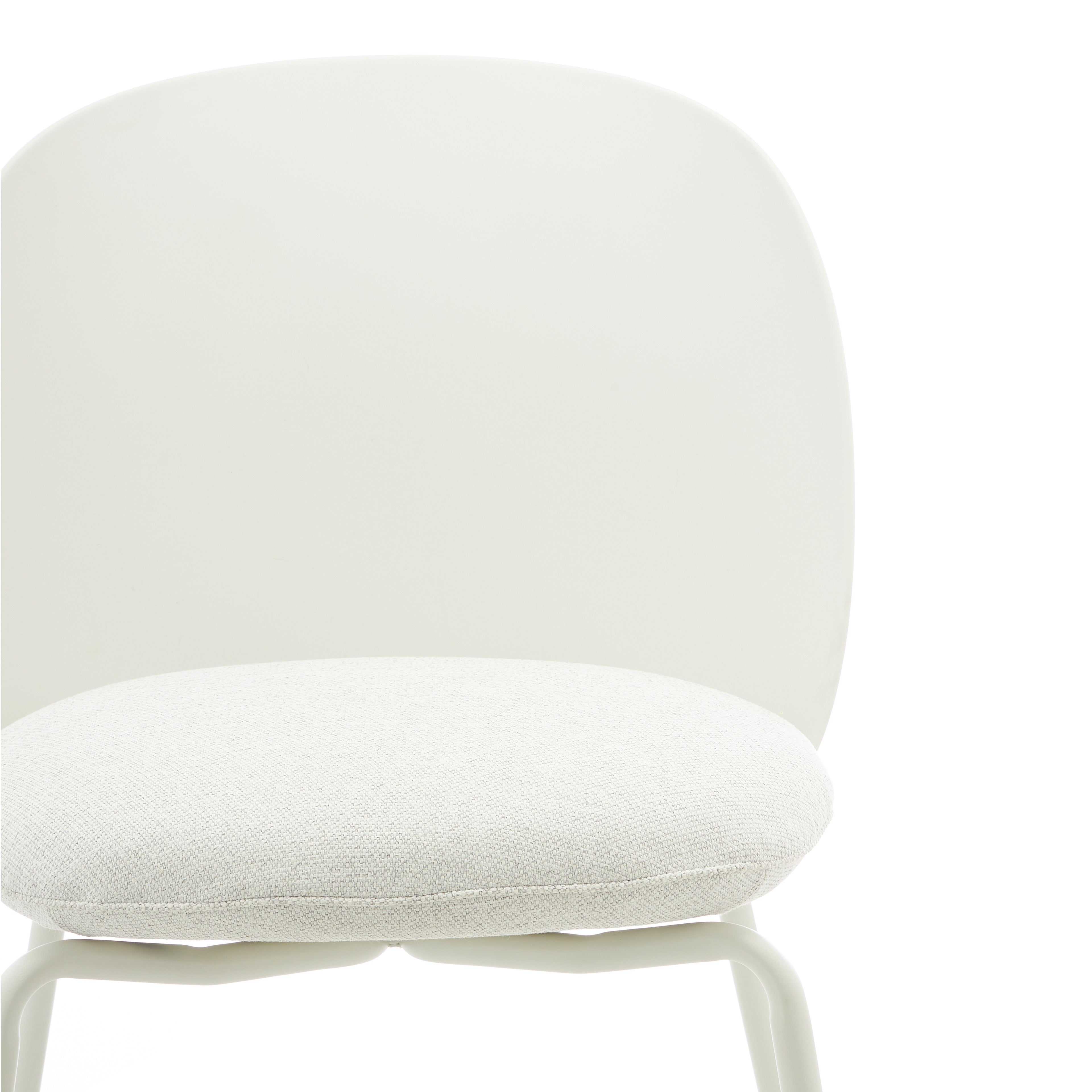 Sedie Marzia, set da 4, Bianco - Immagine dettaglio 6