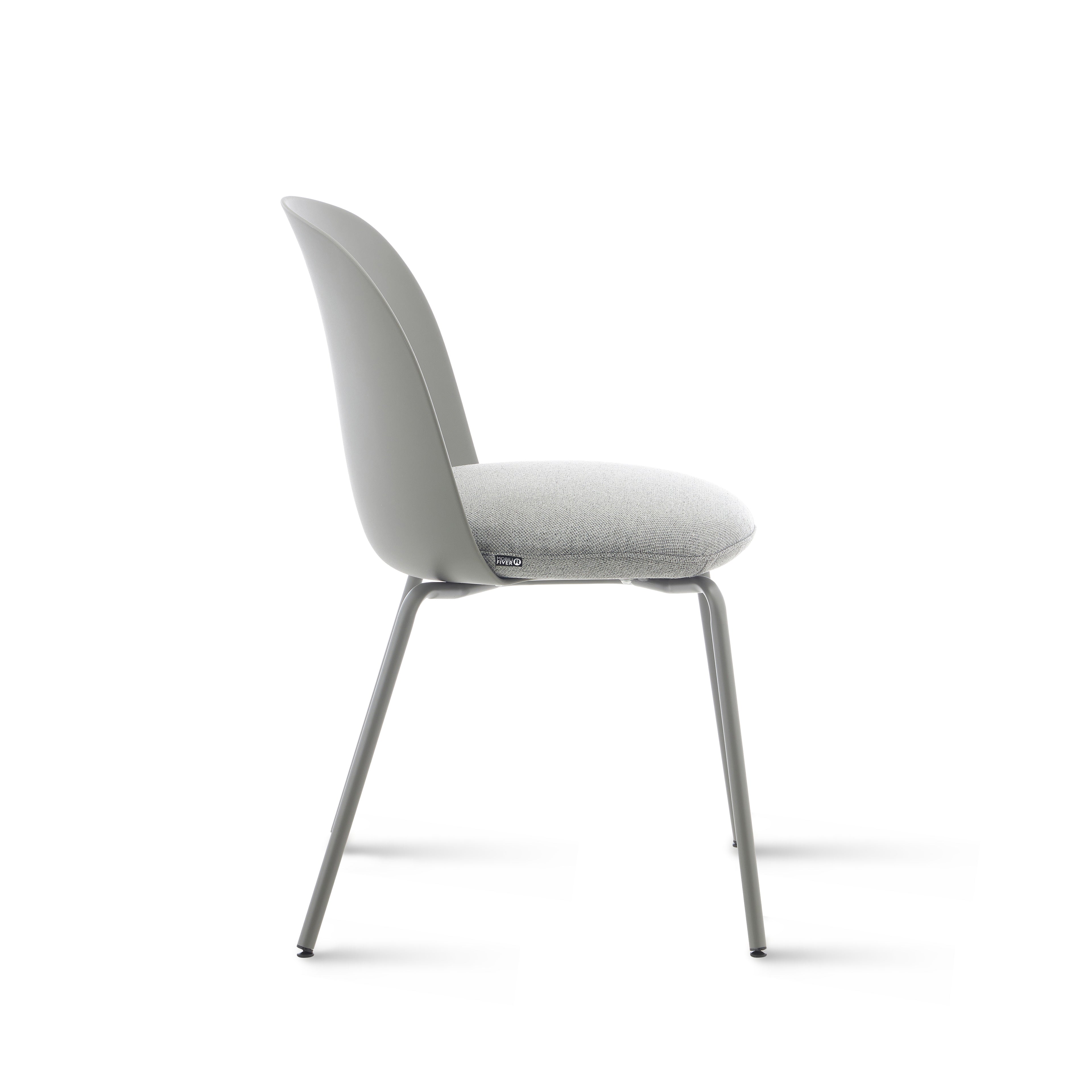 Sedie Marzia, set da 4, Grigio scuro - Immagine dettaglio 2