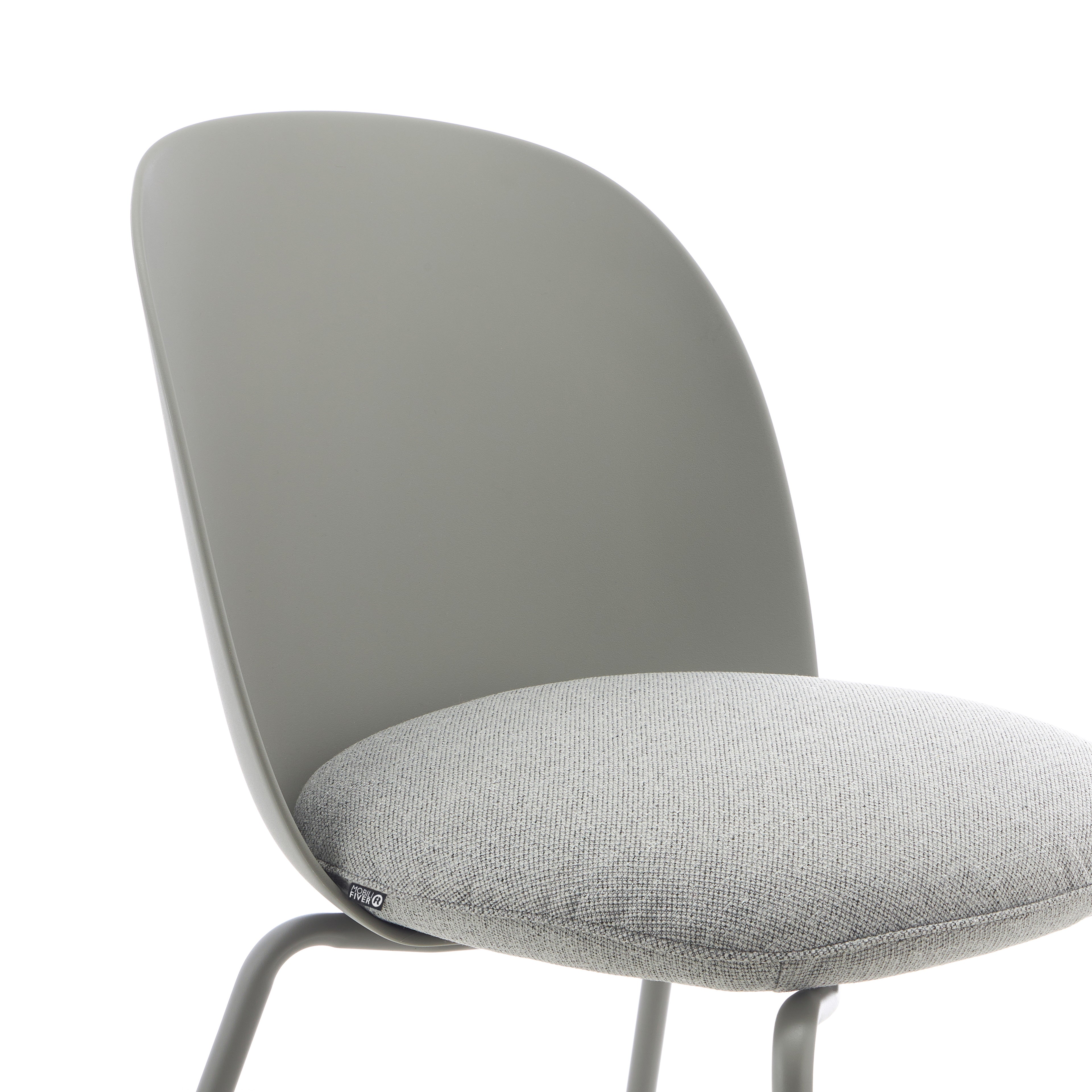 Sedie Marzia, set da 4, Grigio scuro - Immagine dettaglio 5