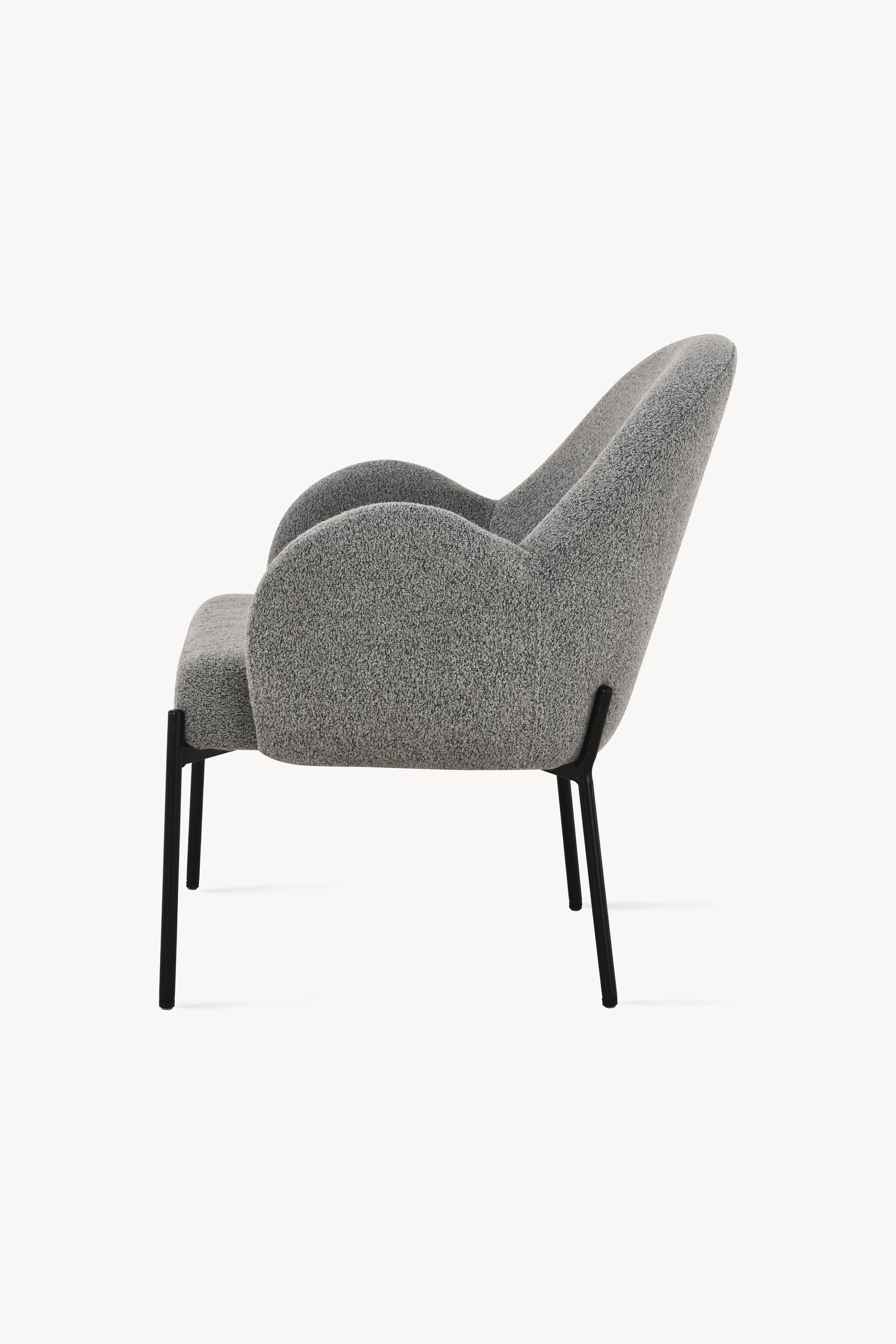 Roxy Stoff Lenestol, Mørk Grå - Detaljbilde 8