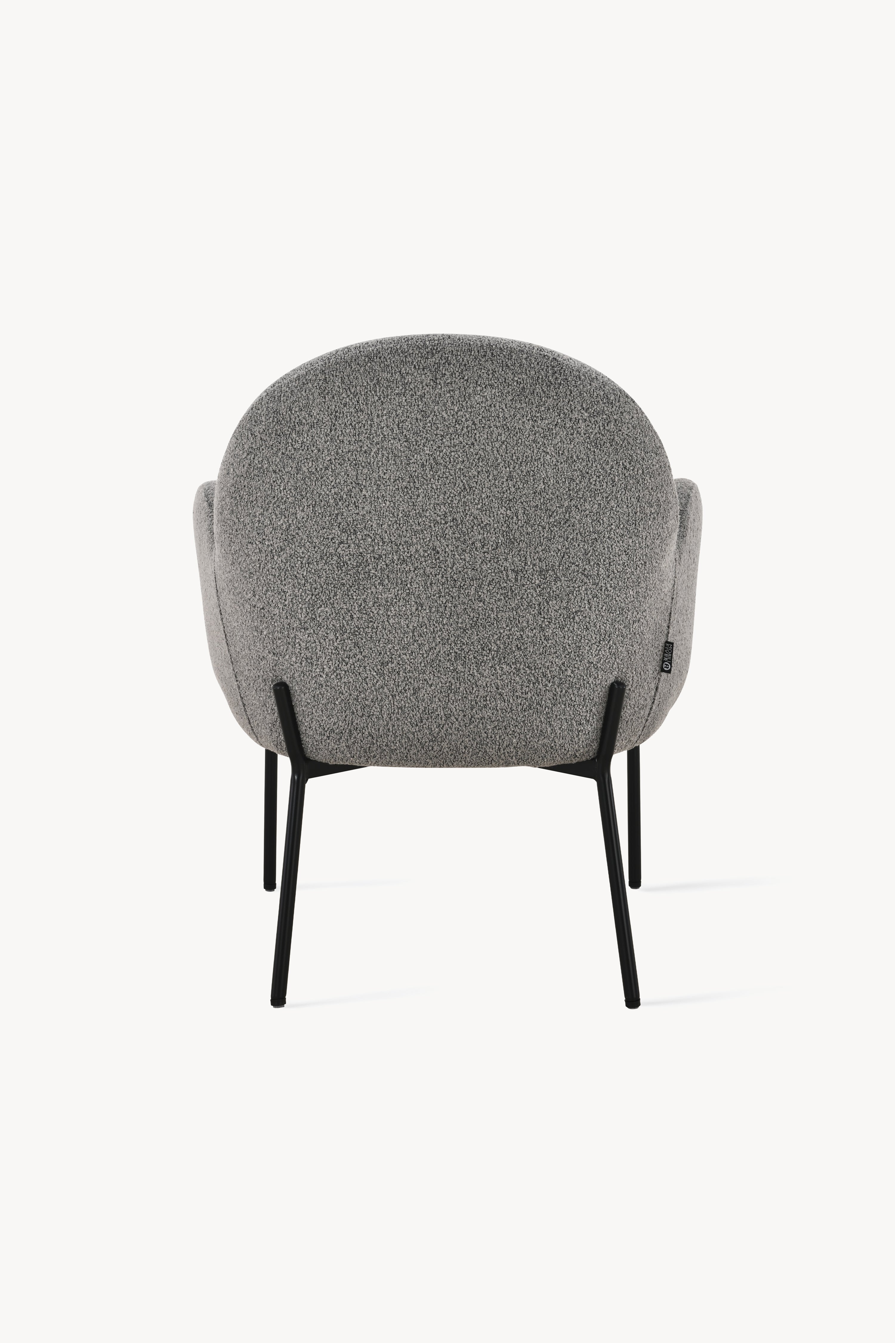Roxy Stoff Lenestol, Mørk Grå - Detaljbilde 2