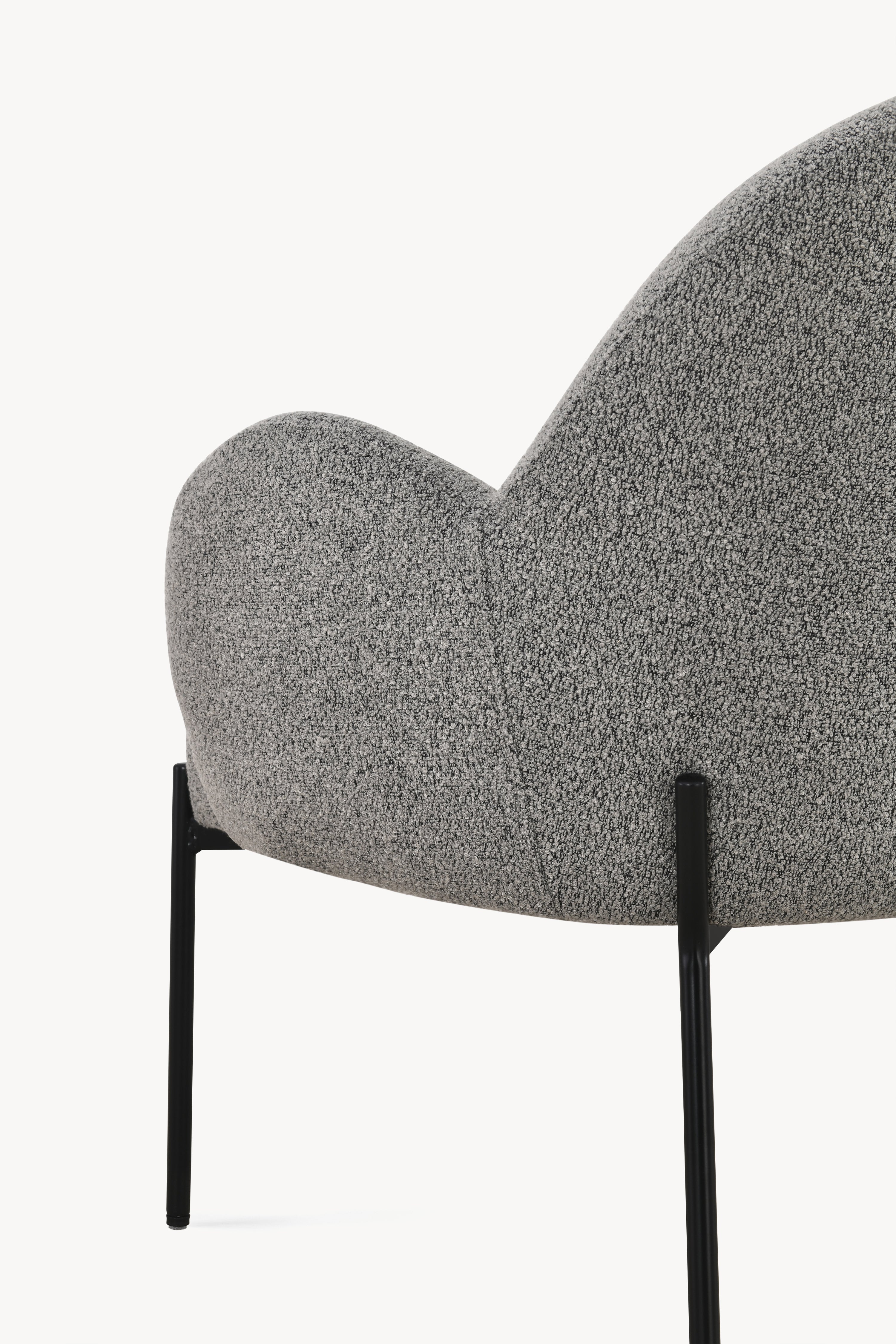 Roxy Stoff Lenestol, Mørk Grå - Detaljbilde 11