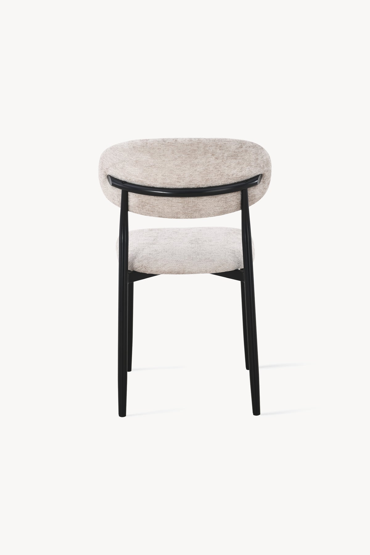 Sofia stoelen van stof, Set van 2, Beige - Detailafbeelding 7