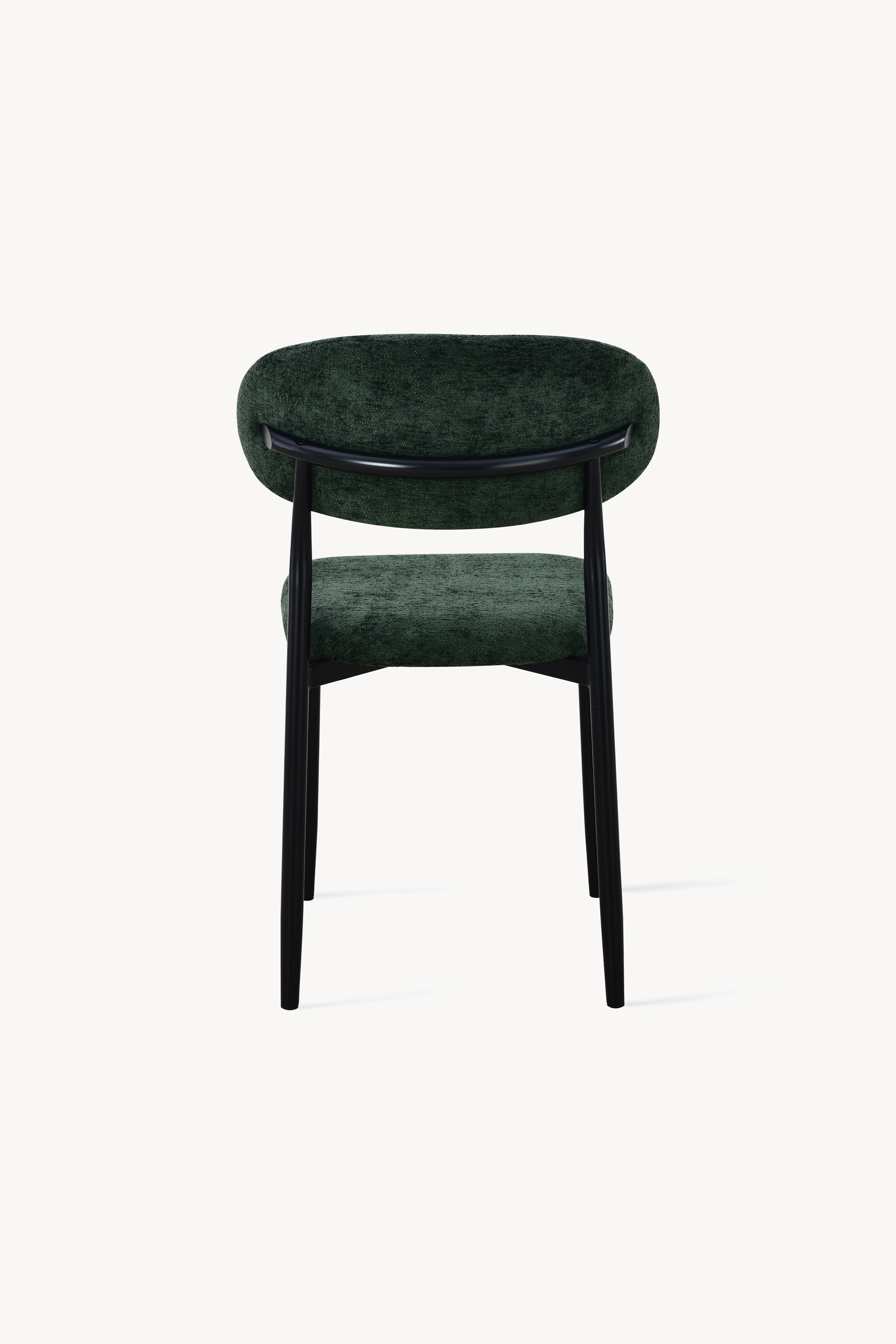 Chaises en tissu Sofia, Lot de 2, Vert - Image de détail 10