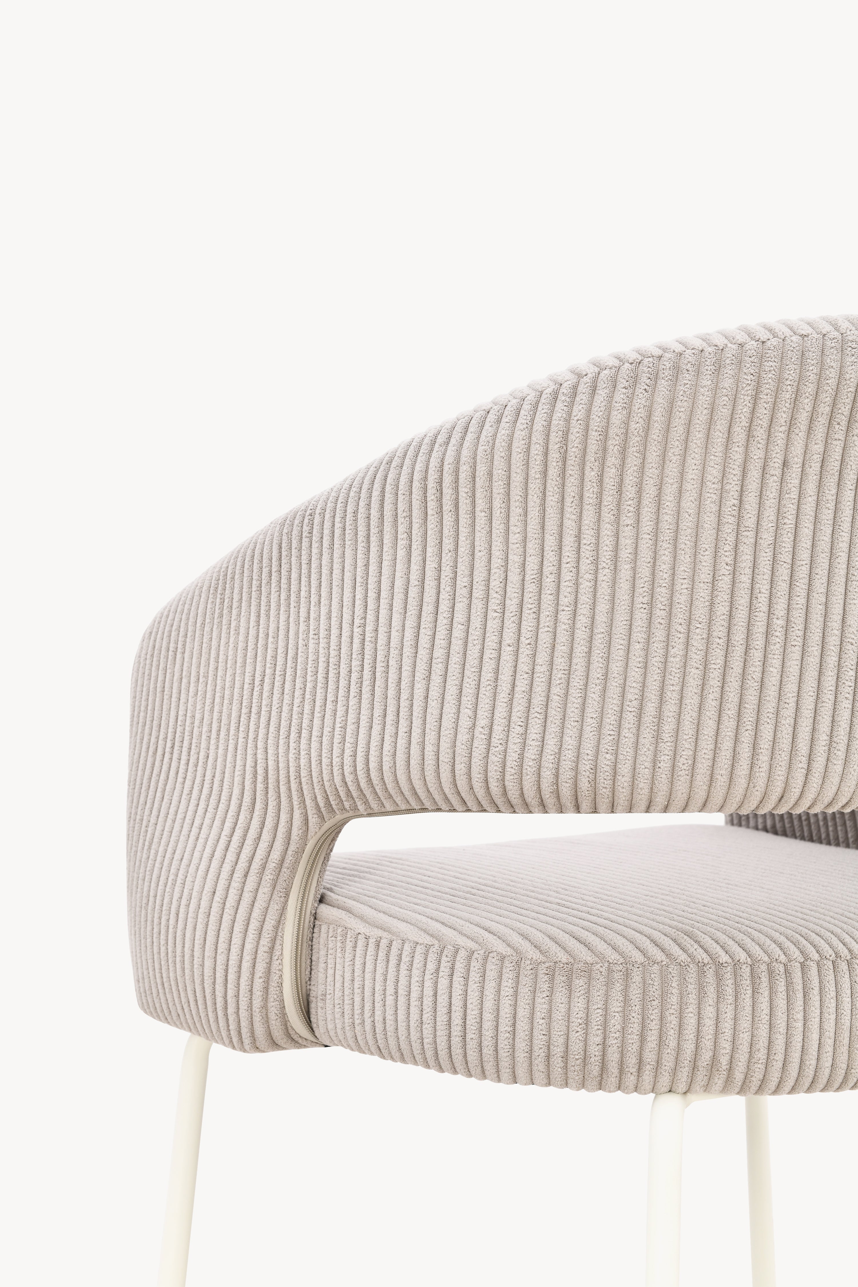Sedie in tessuto Victoria, Set da 2, Beige - Immagine dettaglio 11