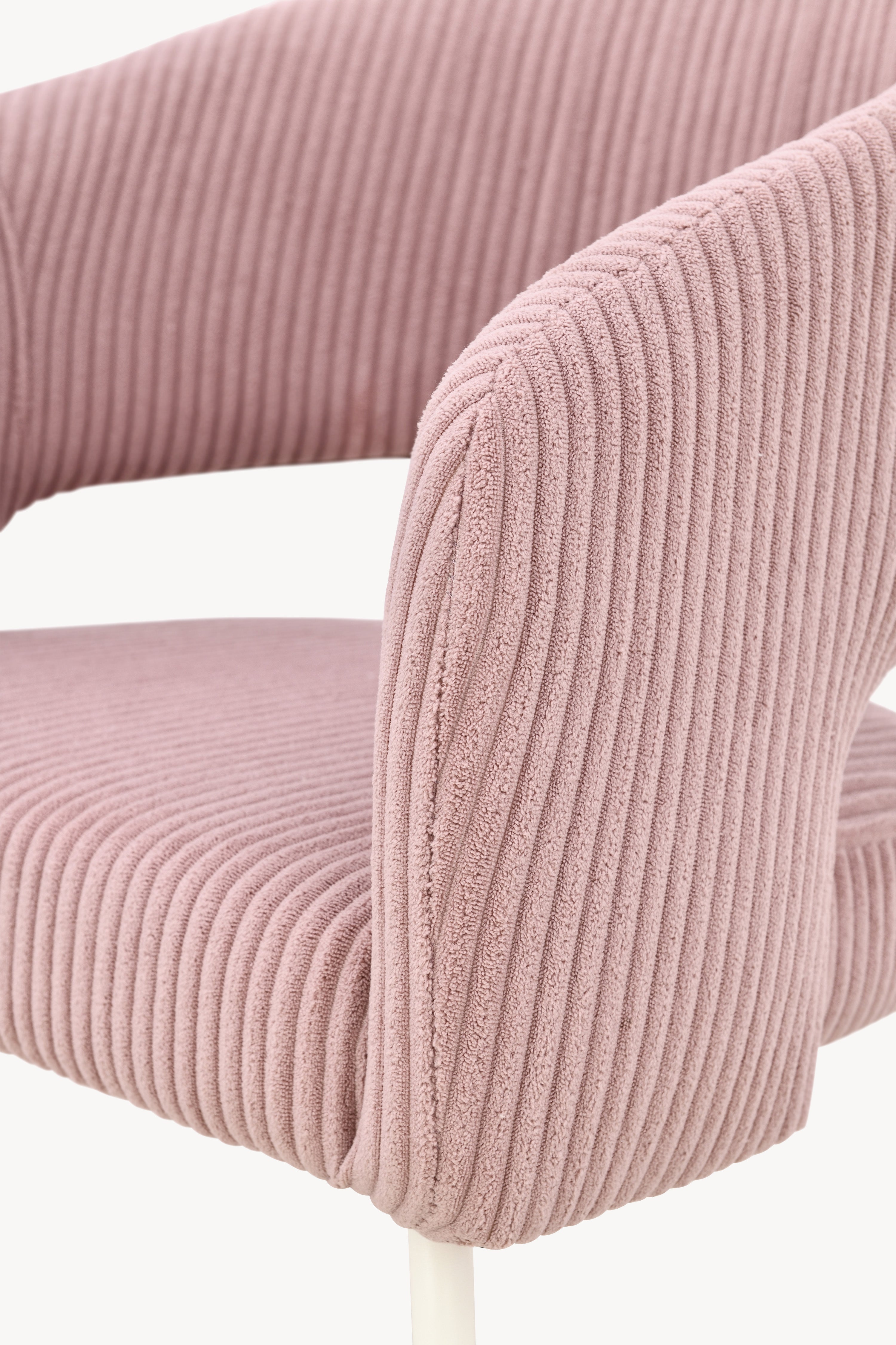 Stühle aus Stoff Victoria, 2er-Set, Rosa - Detailbild 16