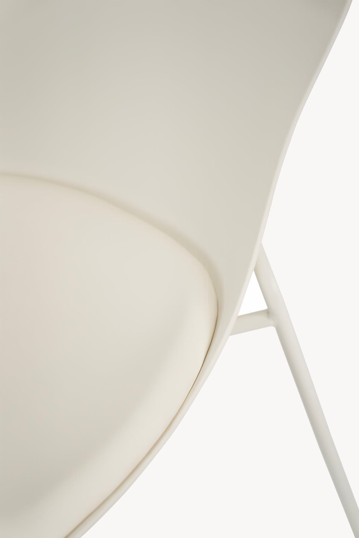 Sillas Zoe, lote de 2, Crema - Imagen de detalle 4