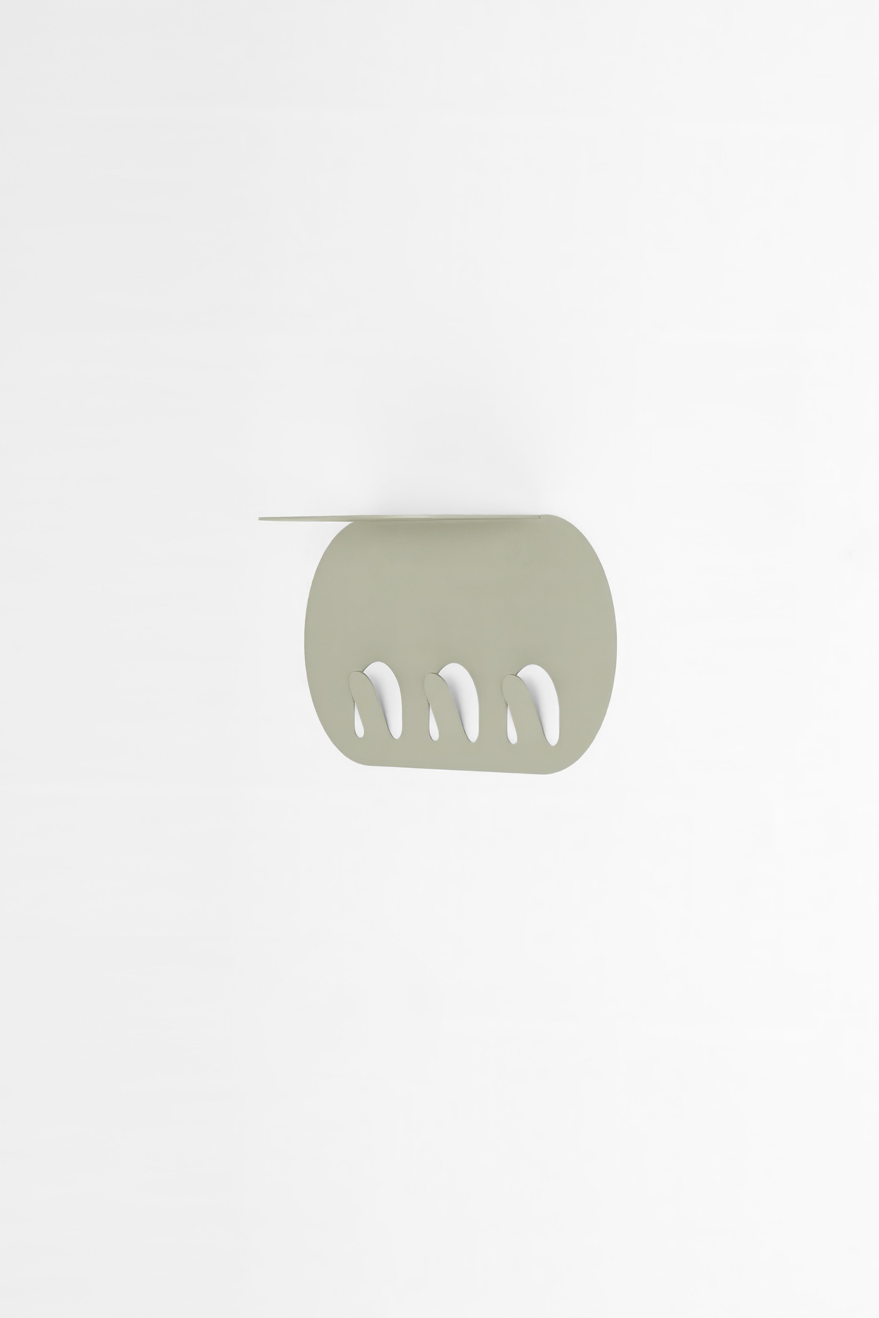Appendiabiti da parete in metallo Camilla, 40 cm, Beige - Immagine dettaglio 2