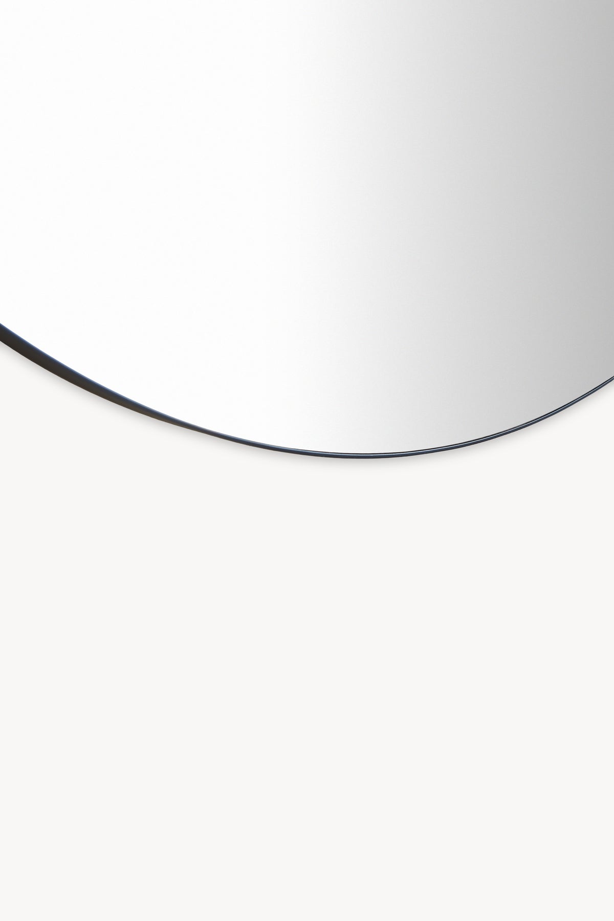 Miroir rond Carlotta, Ø 60 cm, cadre en acier noir - Image de détail 3