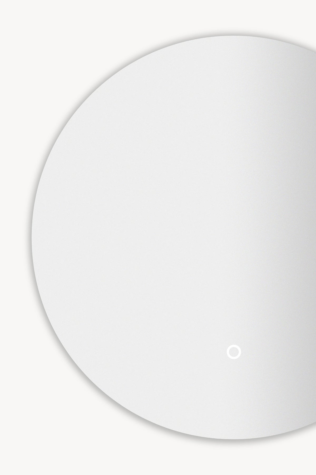 Miroir rond à LED Cristina, Ø 80 cm, lumière blanc chaud - Image de détail 2