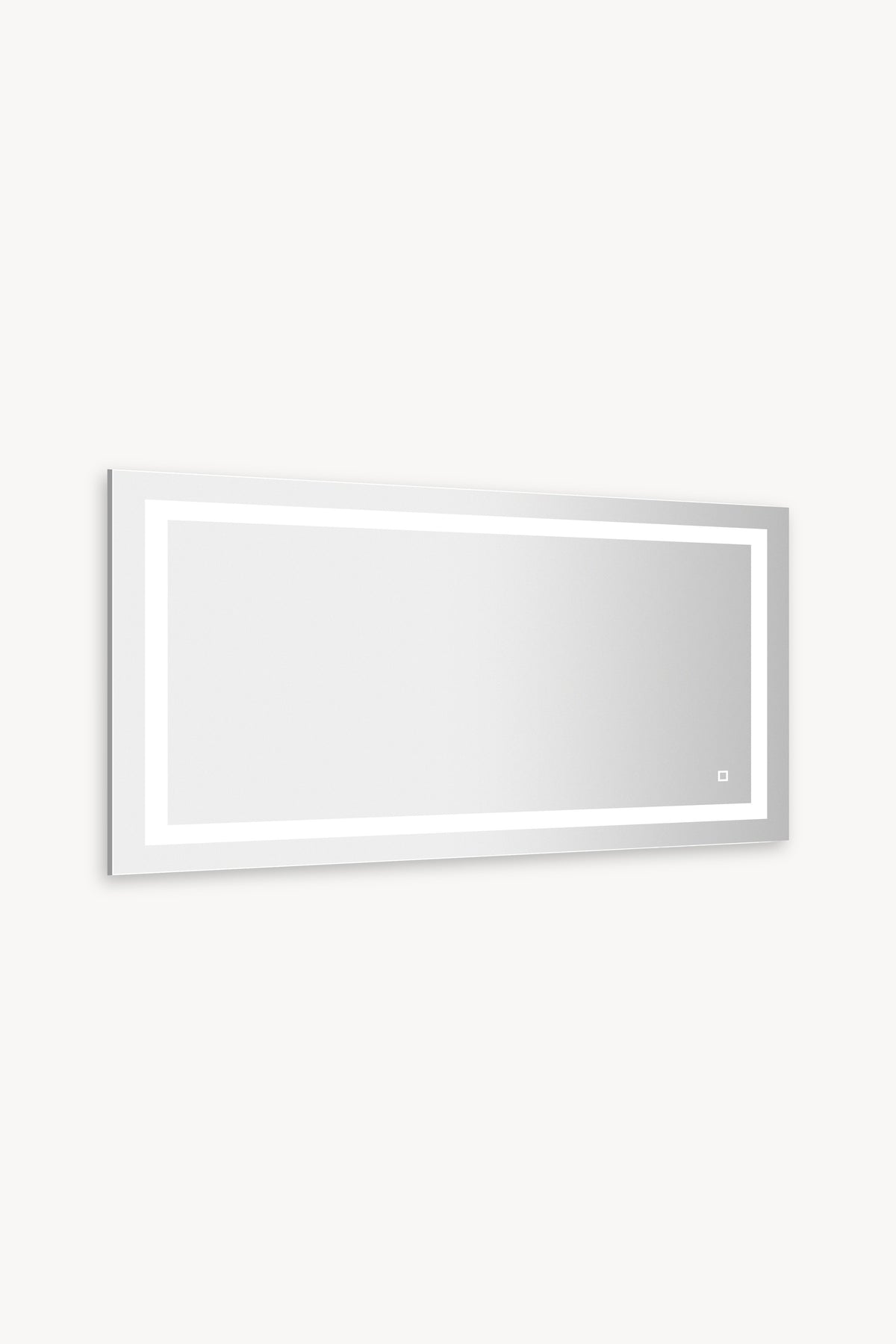 Erica rectangular LED mirror, 120x70 cm, warm white light - Detail image 1