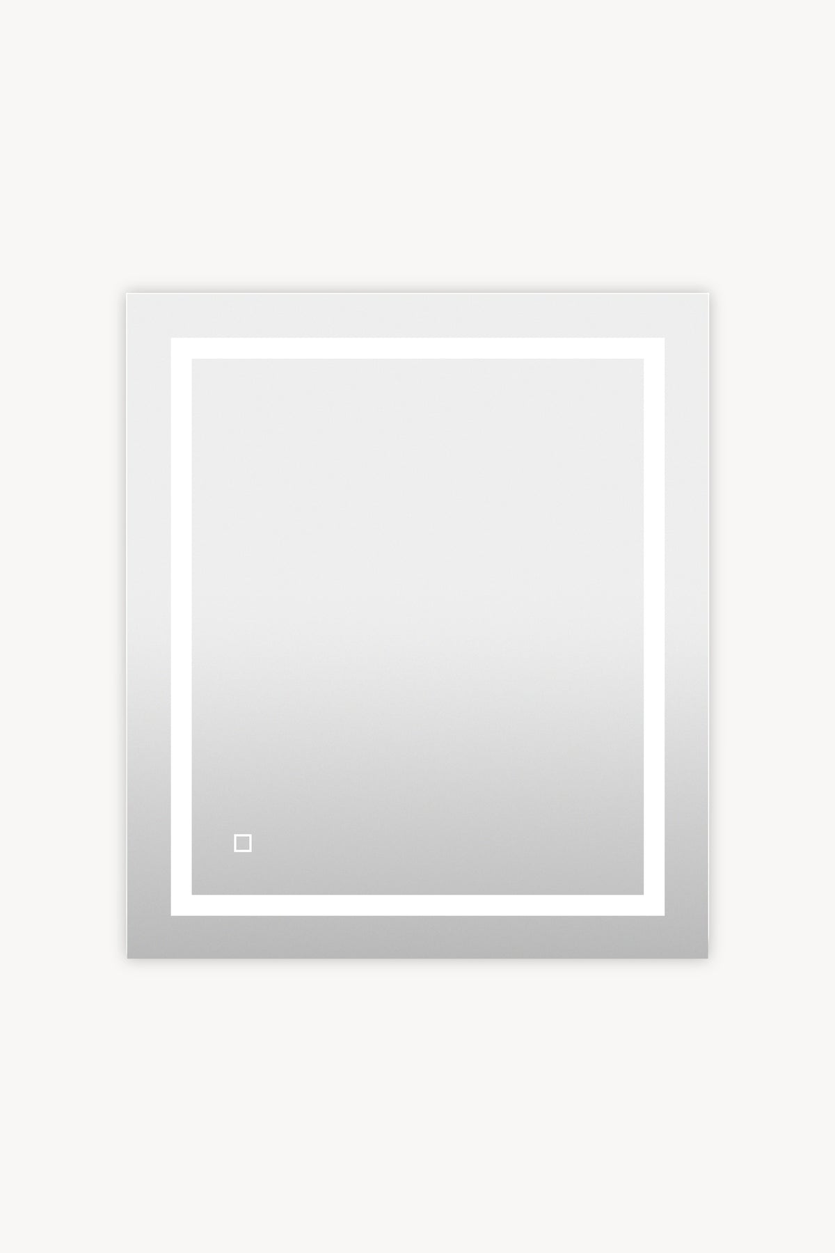 Rectangular LED mirror Erica, 80x70 cm, warm white light - Detail image 3