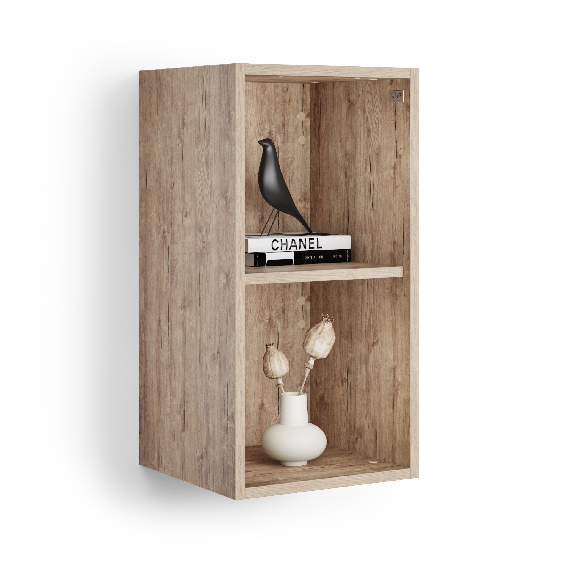 Wandkast X 70 eiken