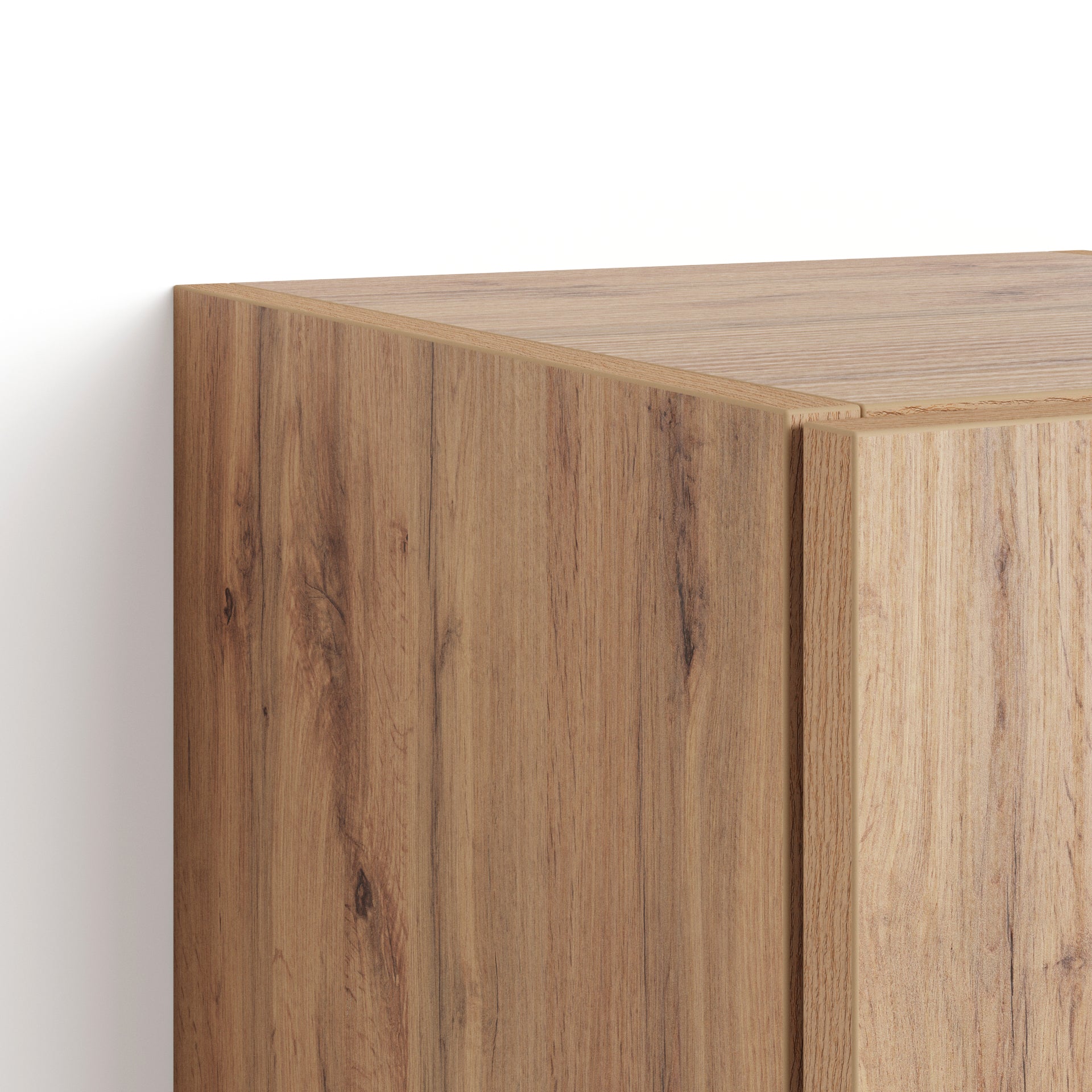 Armoire Suspendue Easy 36 Avec Porte Battante, Bois Rustique - Detail image 2