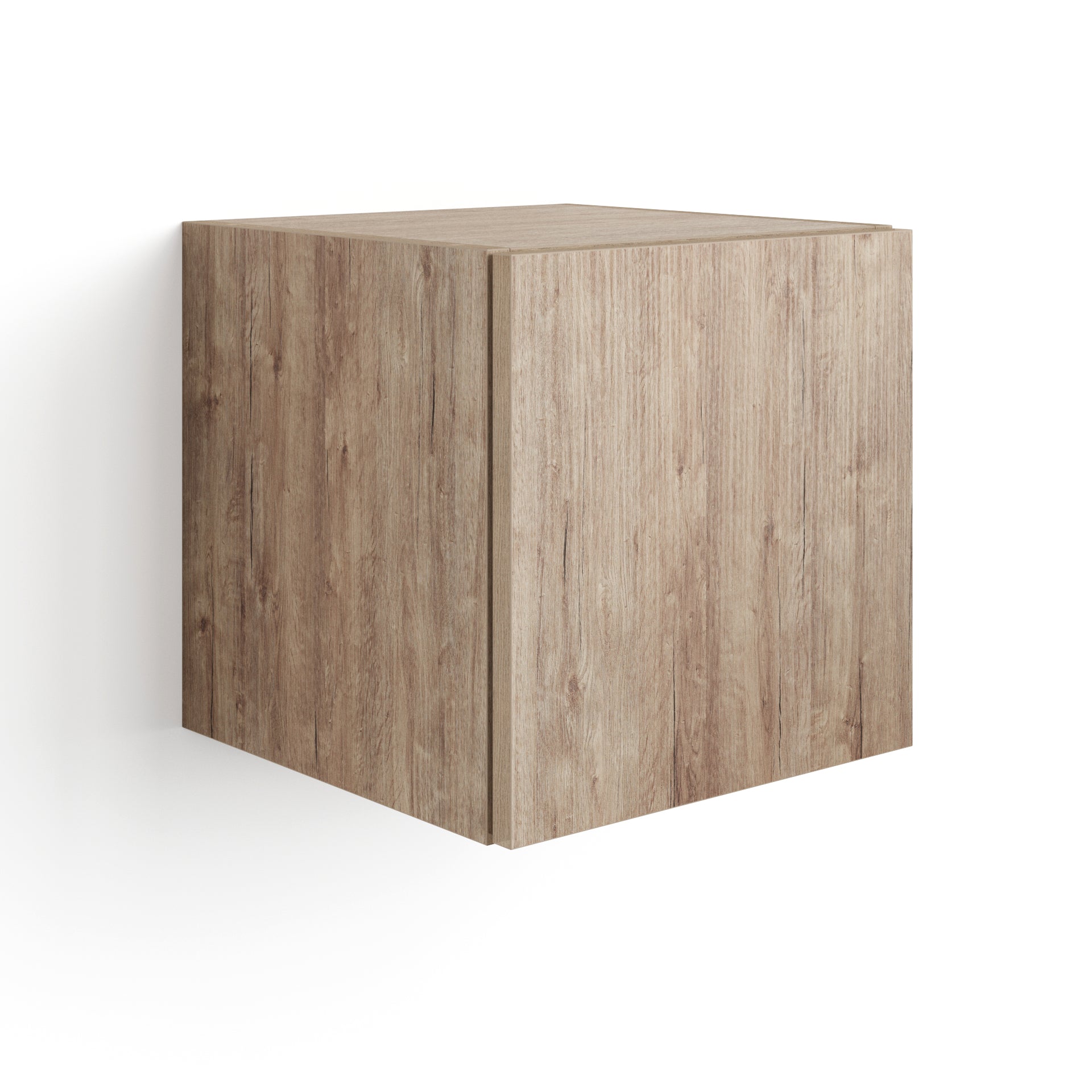 Wandkast easy 36 met deur met scharnieren eiken - Main image