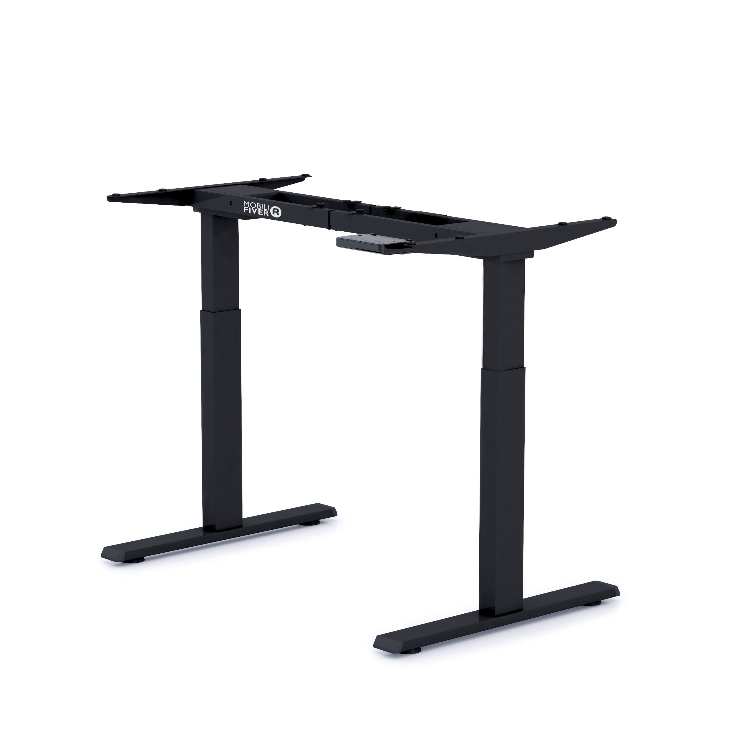 Verstellbares Tischgestell Clara für Schreibtisch, Schwarz - Main image