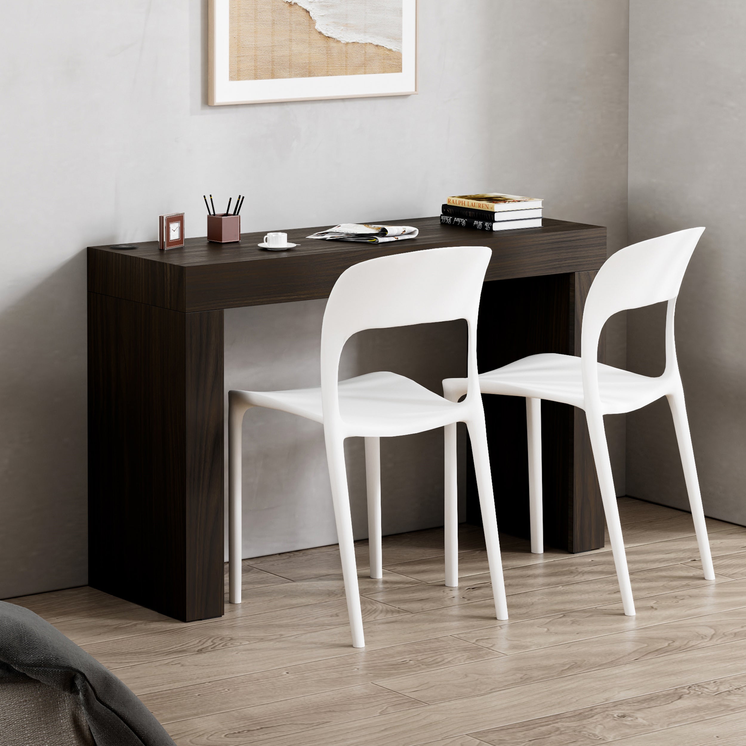 Amanda chairs, Set of 4, White - Set image 4