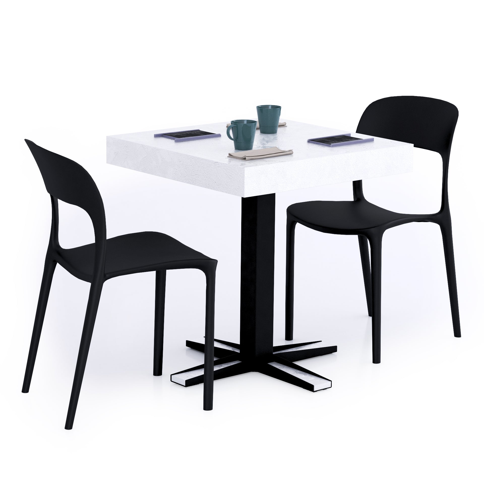 Mesa de Bar First, Cemento Blanco